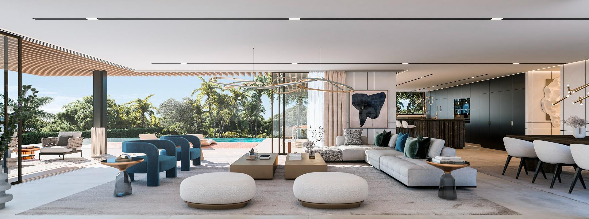 Villa de 4 dormitorios y 5 baños en la mejor zona de Sierra 