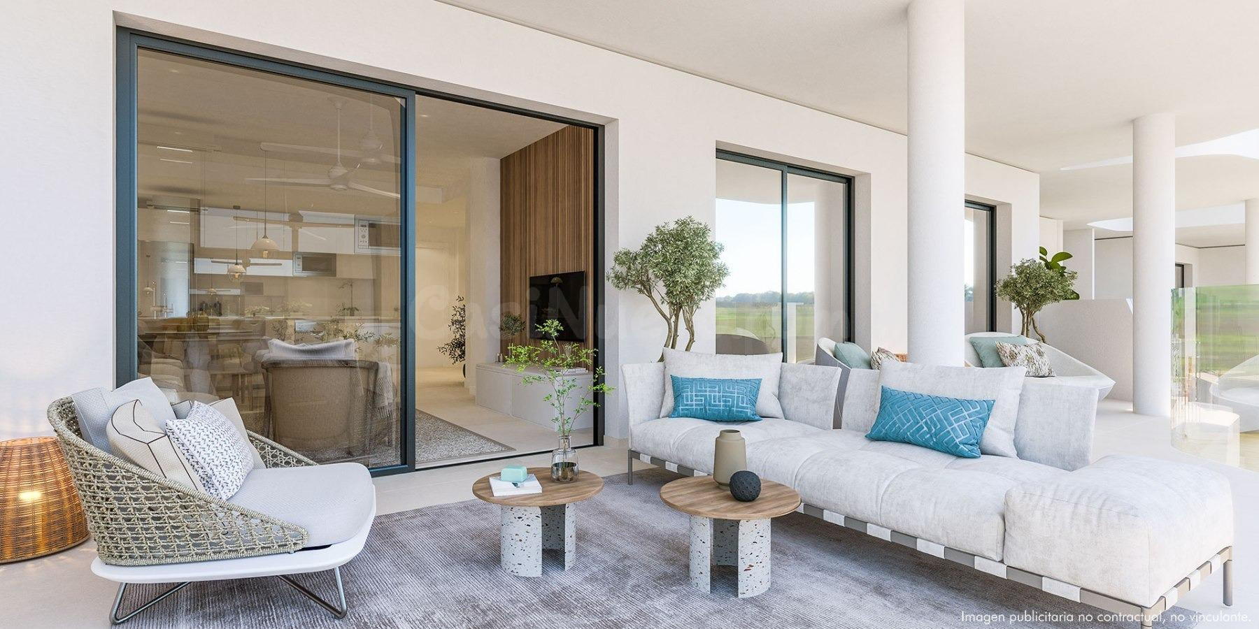 Ático de 3 dormitorios y 2 baños con vistas al mar. El Higue - foto 4