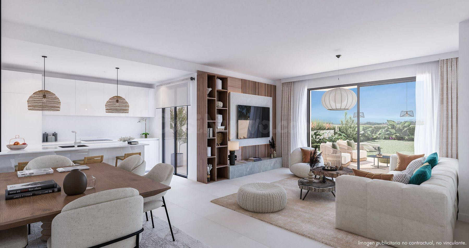 Apartamento planta baja de 3 dormitorios y 2 baños. El Higue - foto 5