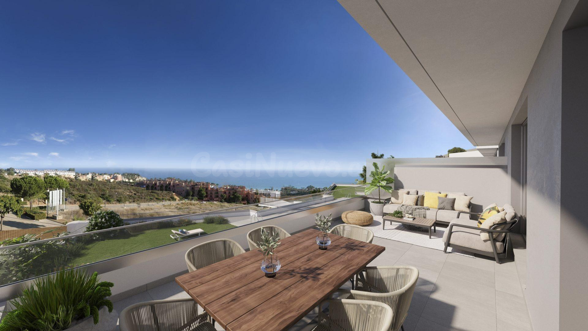 Magnífico dúplex con vistas al mar en Manilva - foto 2