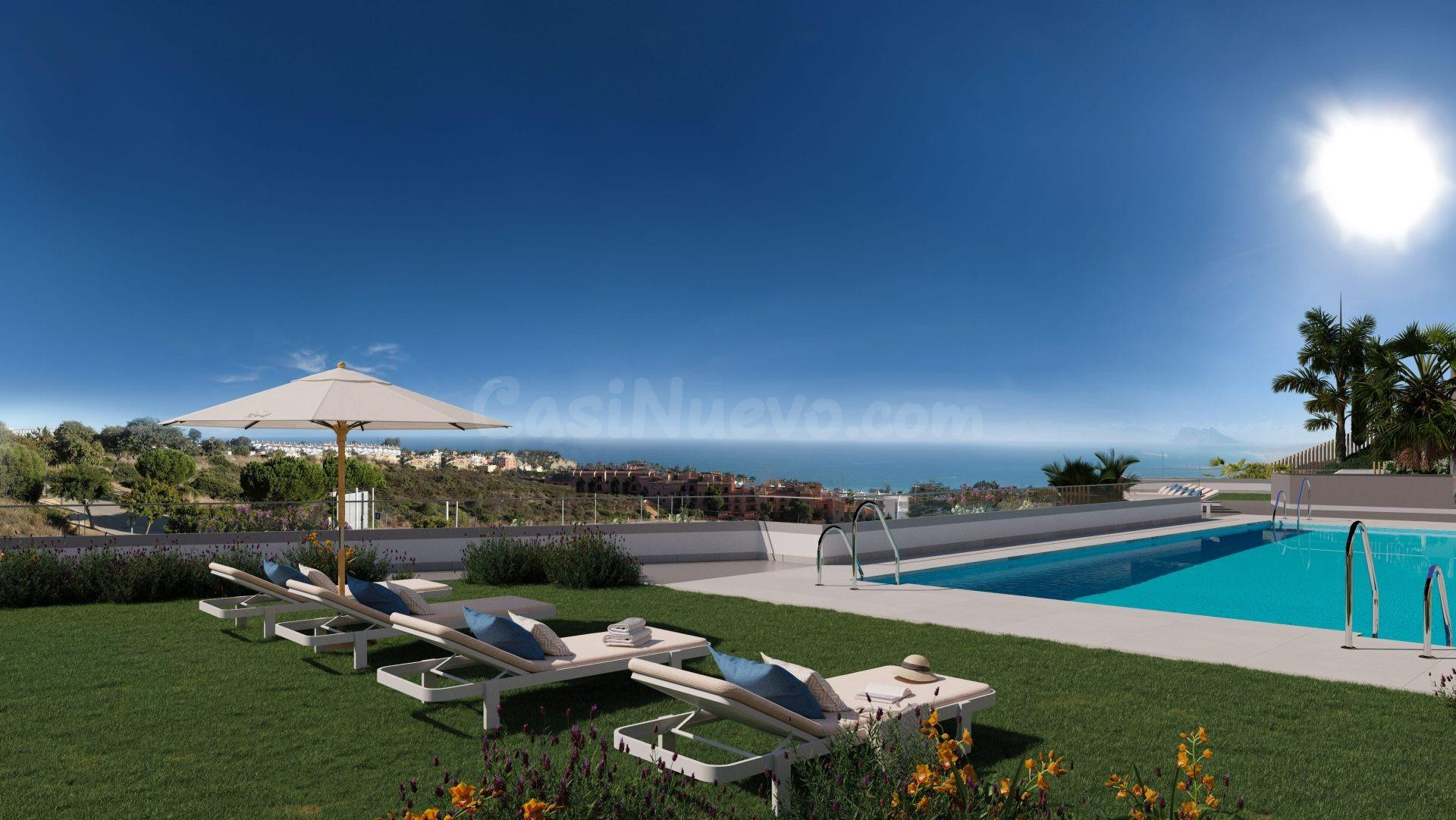 Magnífico dúplex con vistas al mar en Manilva - foto 3