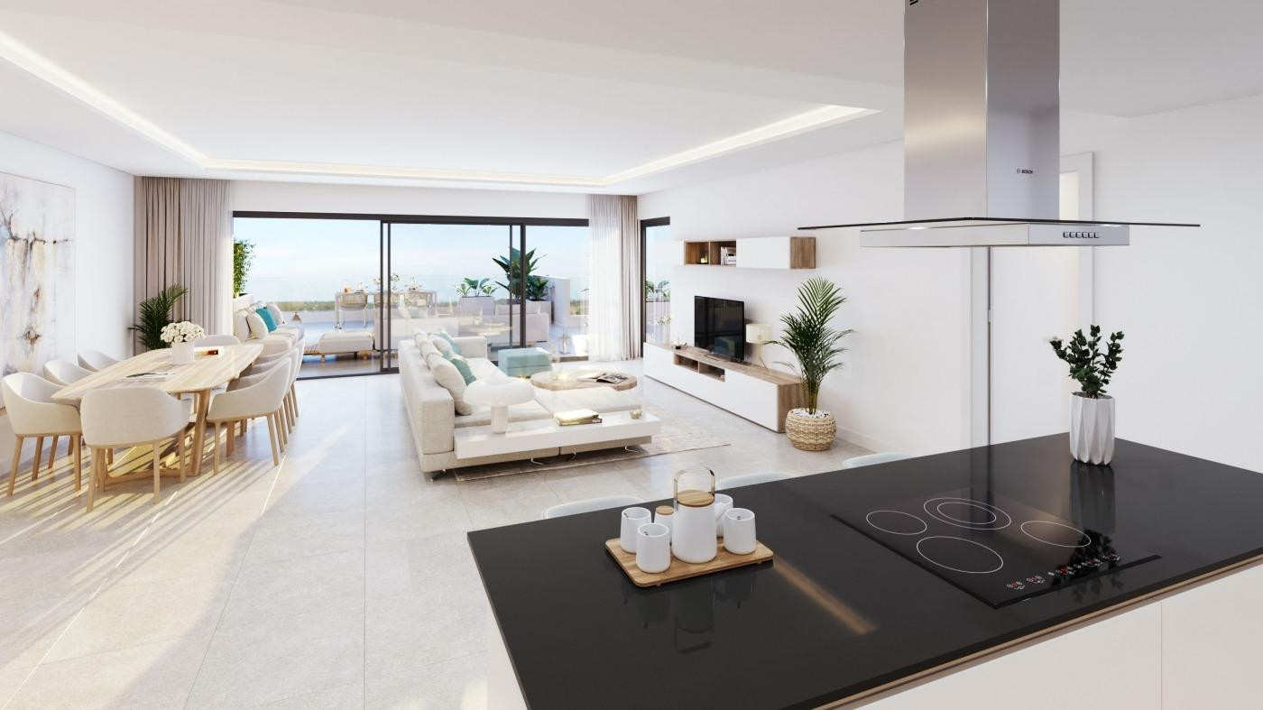 Apartamento de 3 dormitorios y 3 baños con vistas al mar. Es - foto 4
