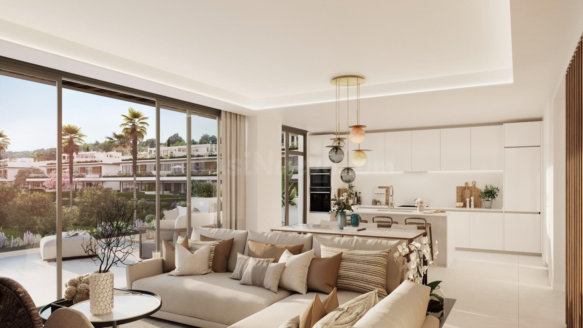 Apartamento planta baja de 4 dormitorios, 4 baños y jardín.  - foto 5