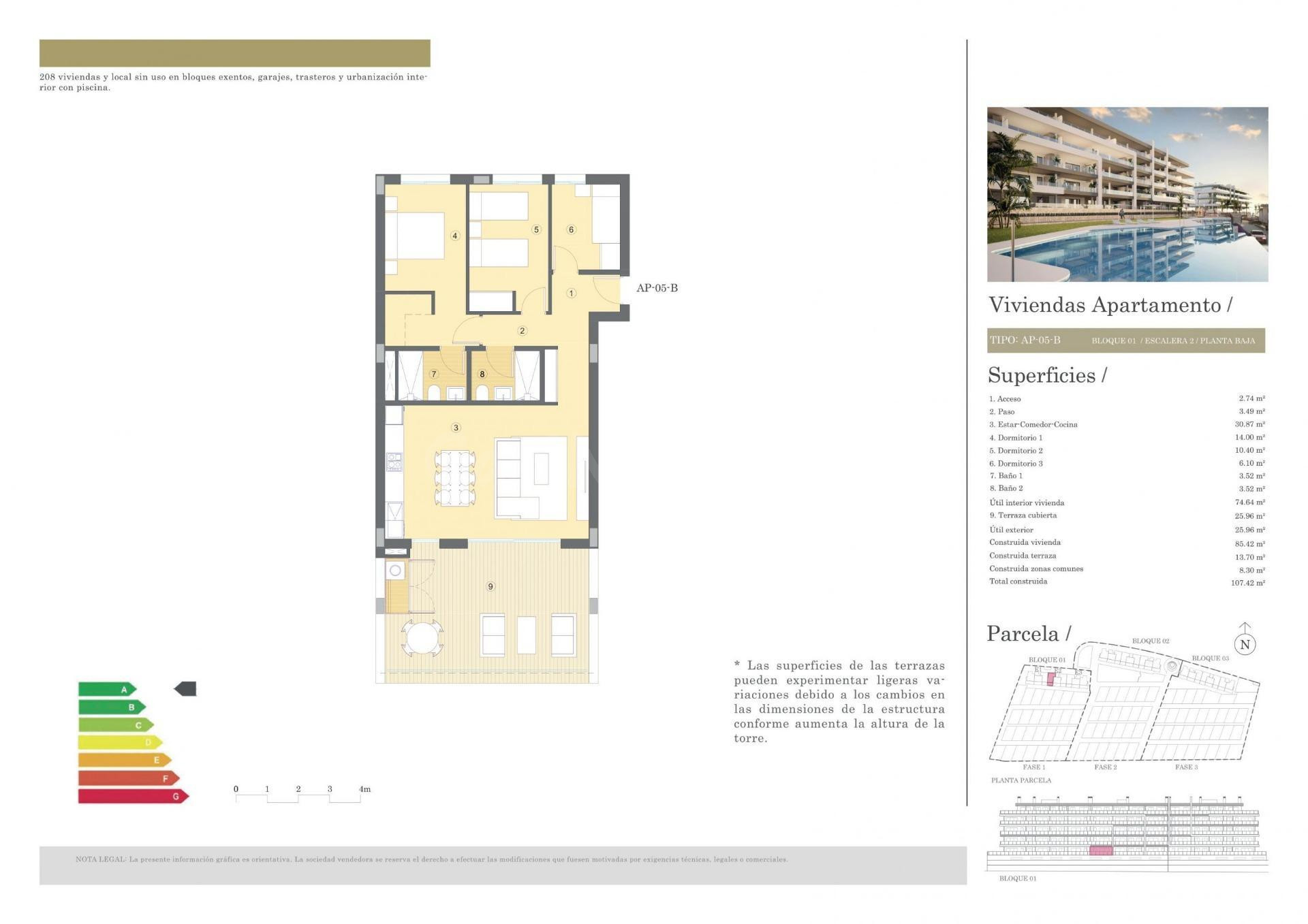 Planta baja 3 habitaciones 107m² en venta - Bonalba-Cotoveta - foto 3