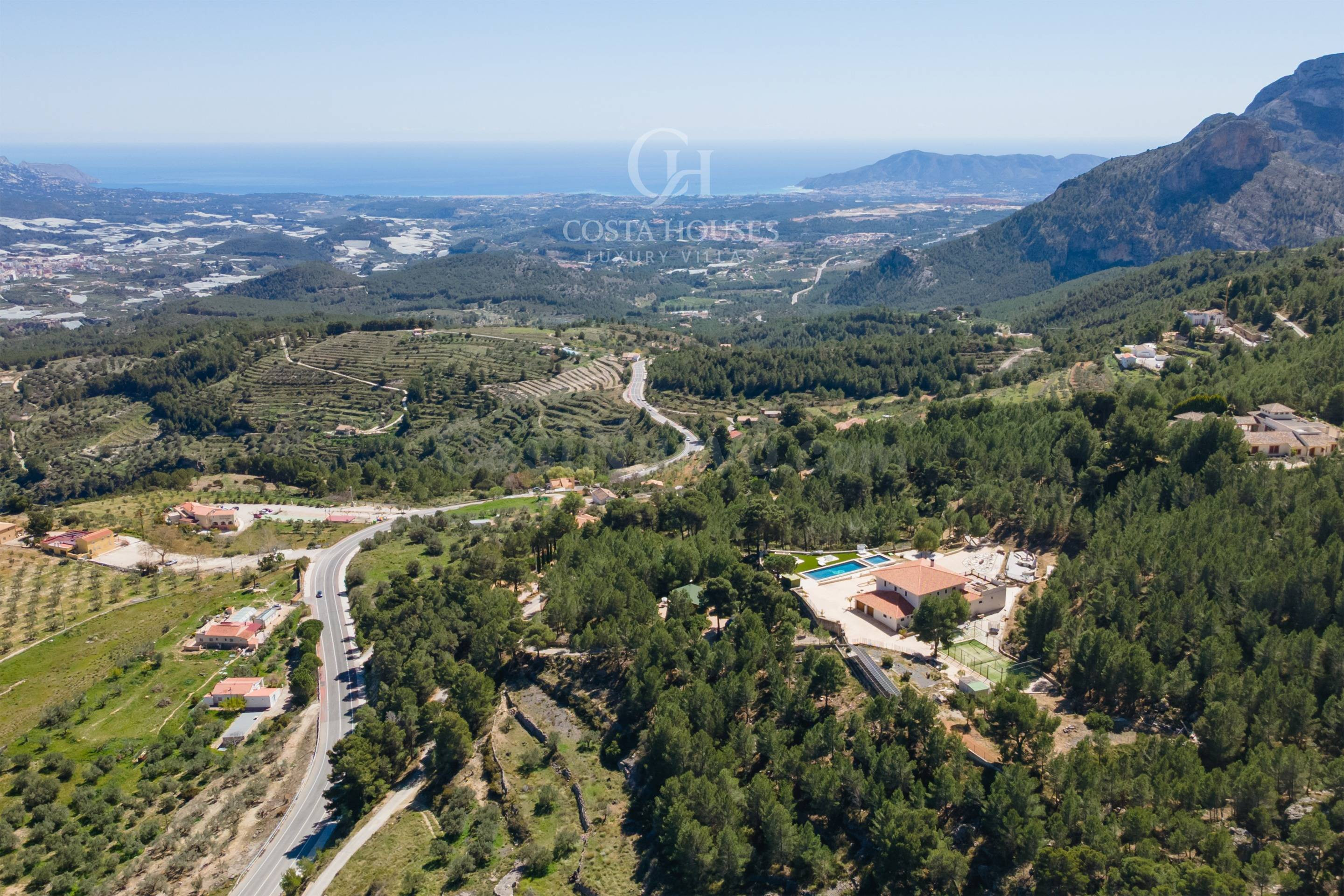 FINCA SIERRA AZUL · REFUGIO PRIVADO ENTRE MAR Y MONTAÑA EN L - foto 2