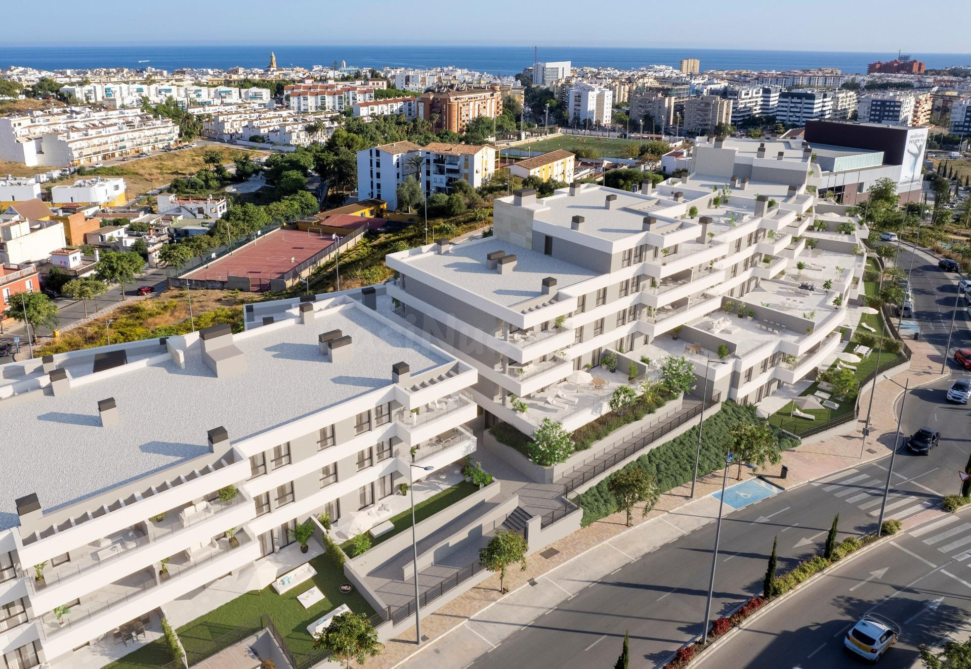Ático de 4 dormitorios y 3 baños en Estepona Centro