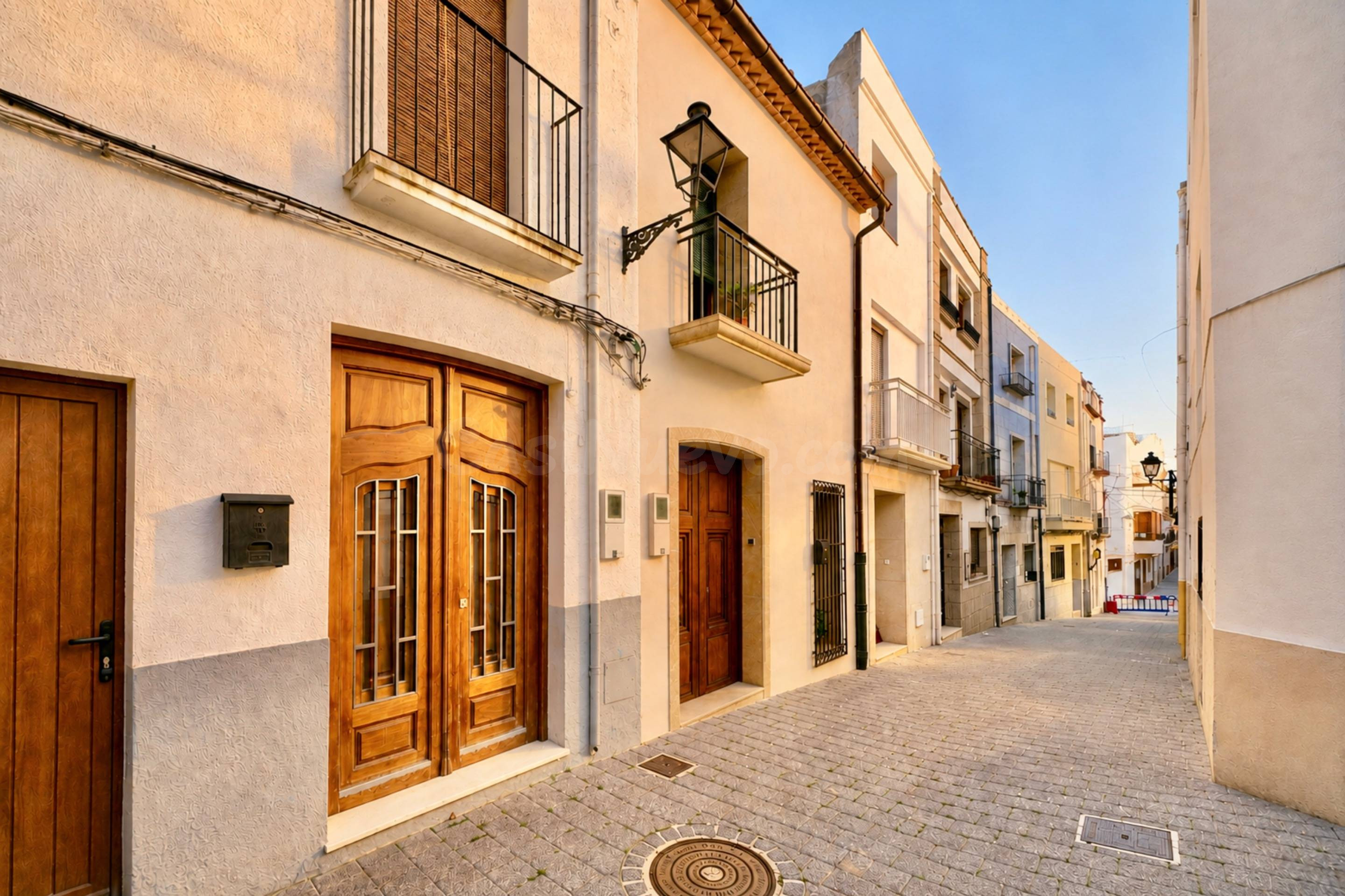 CASA PUEBLO EN BENITACHELL · CARACTER TRADICIONAL Y ALTO POT