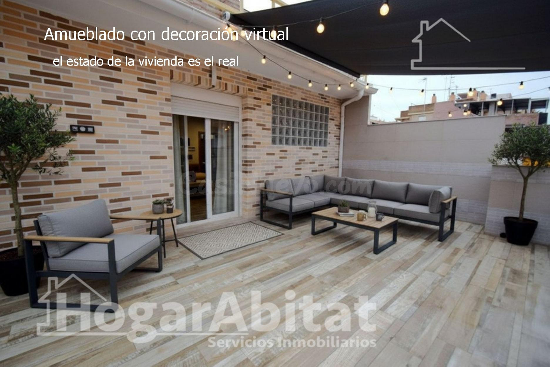 CASA CON CINCO TERRAZAS Y PAELLERO CERCA DE LA PLAYA - foto 4