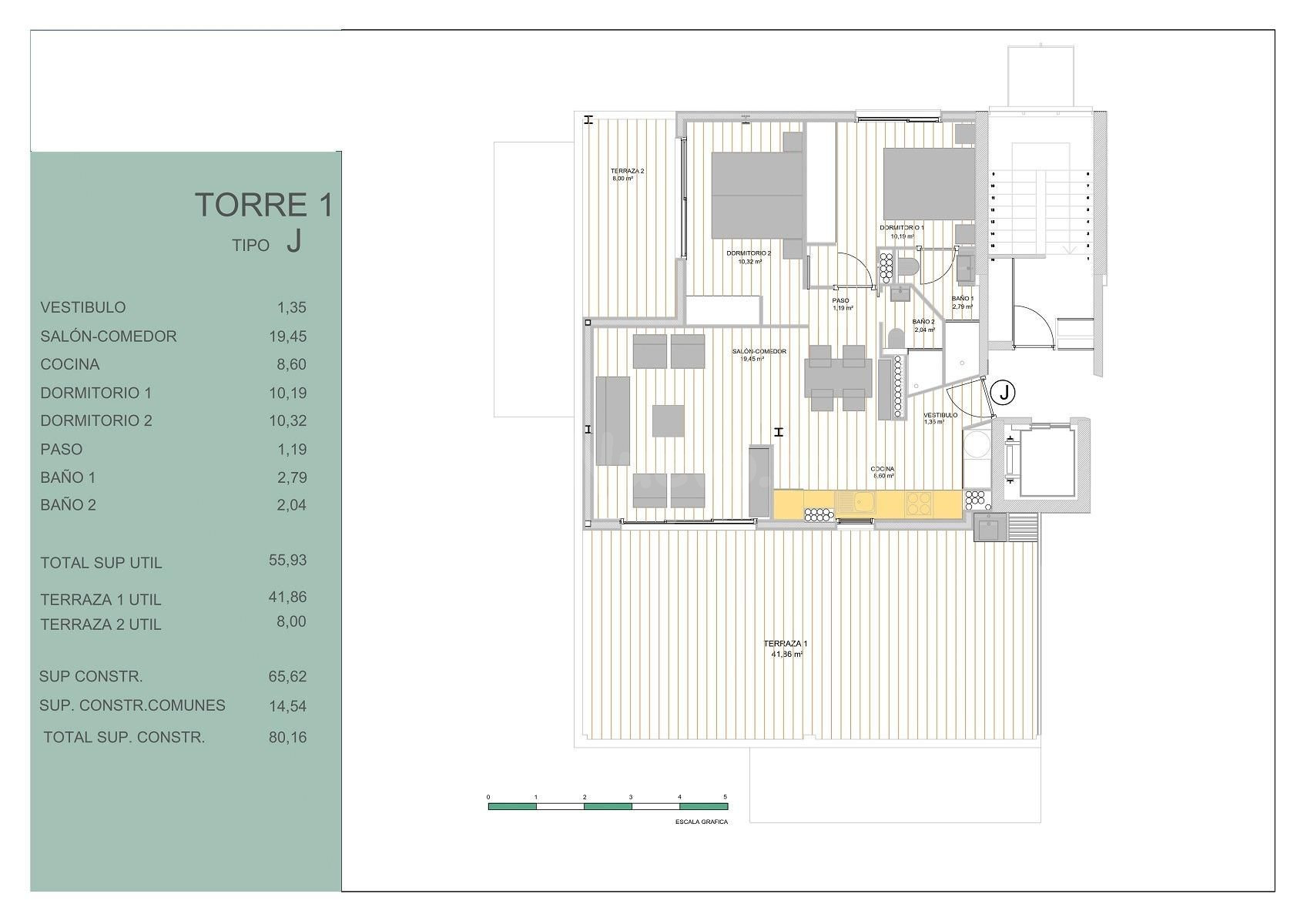 Ático 2 habitaciones 75m² en venta - CENTRO - foto 2
