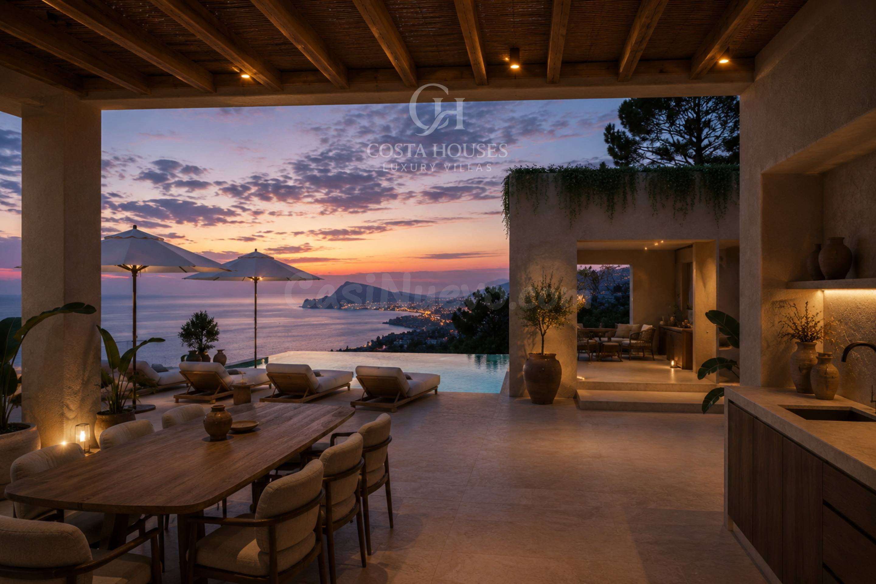 VILLA ALMARE · VISTAS PANORAMICAS AL MAR Y ARQUITECTURA ORGA - foto 3
