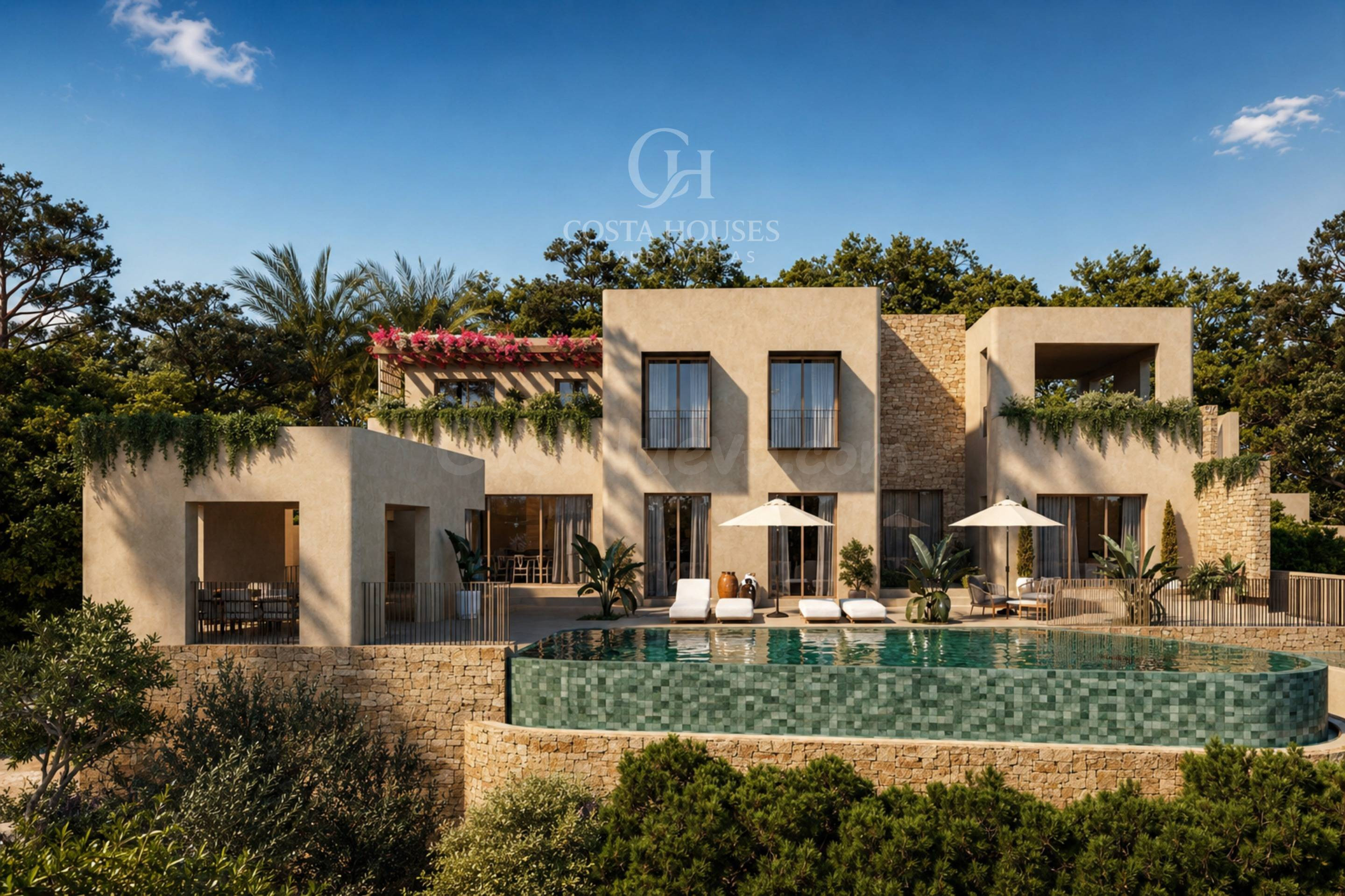 VILLA ALMARE · VISTAS PANORAMICAS AL MAR Y ARQUITECTURA ORGA - foto 4