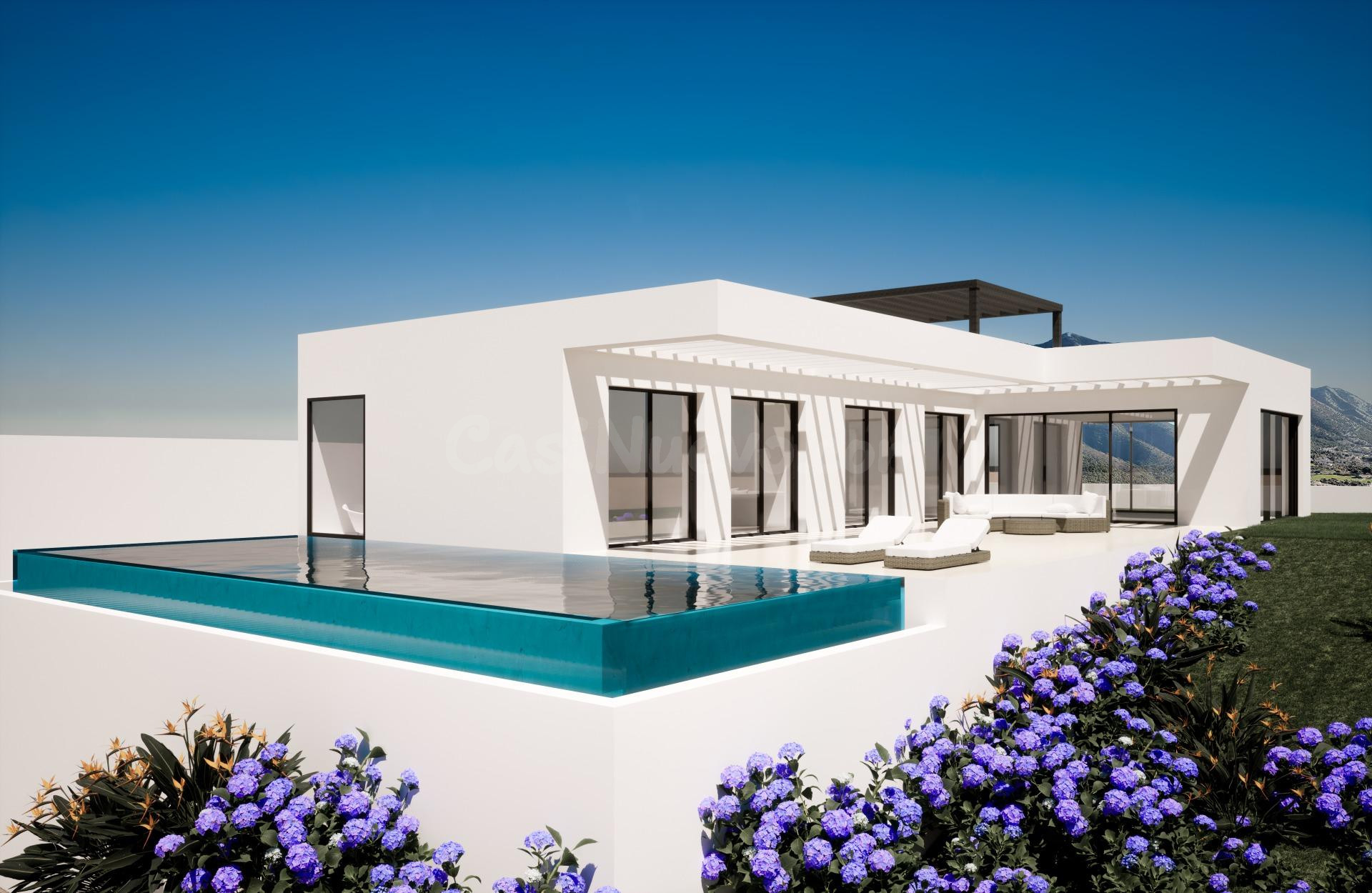 New 3 bedroom, 2 bathroom villa with views to Fuengirola and - foto 2