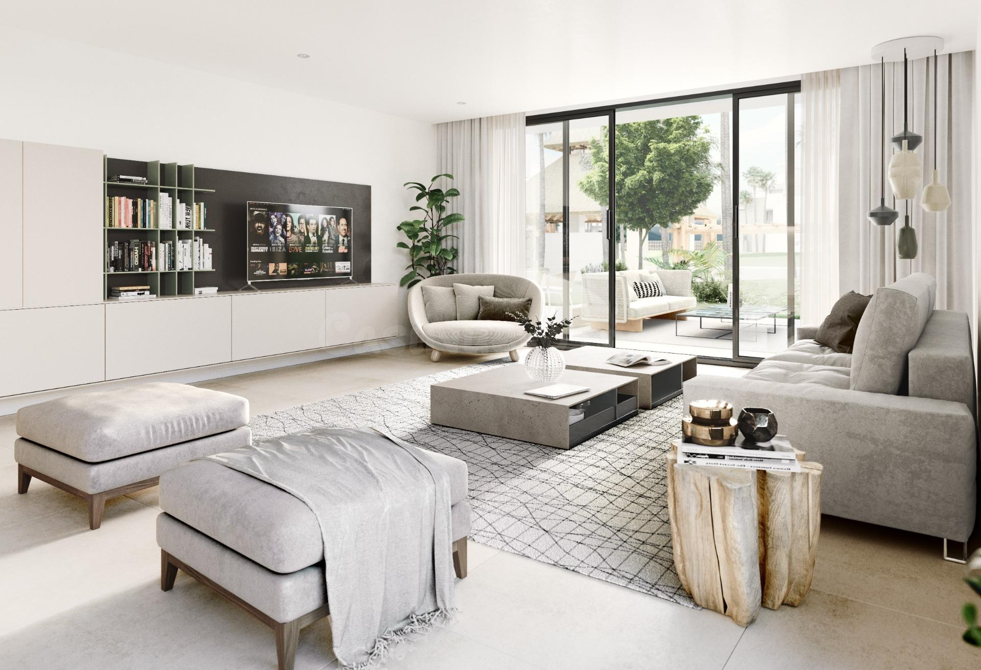 Apartamento planta baja 2 dormitorios y 2 baños. Milla de Or - foto 3