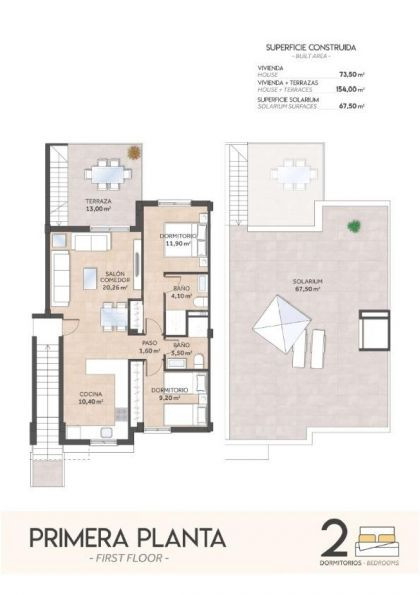 Bungalow 2 habitaciones 154m² en venta - Bellavista - foto 4