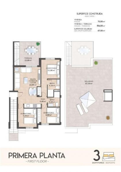 Bungalow 2 habitaciones 154m² en venta - Bellavista - foto 5