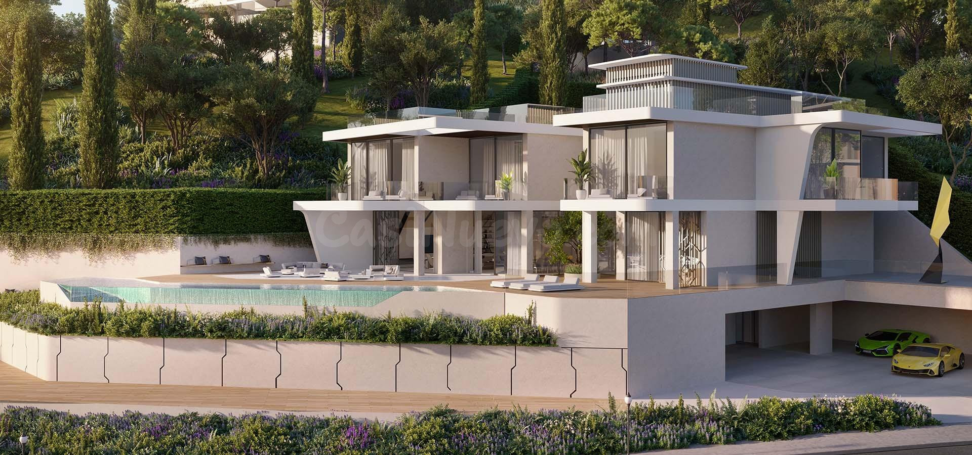 Villa de lujo de 6 dormitorios y 7 baños con vistas al Golf 