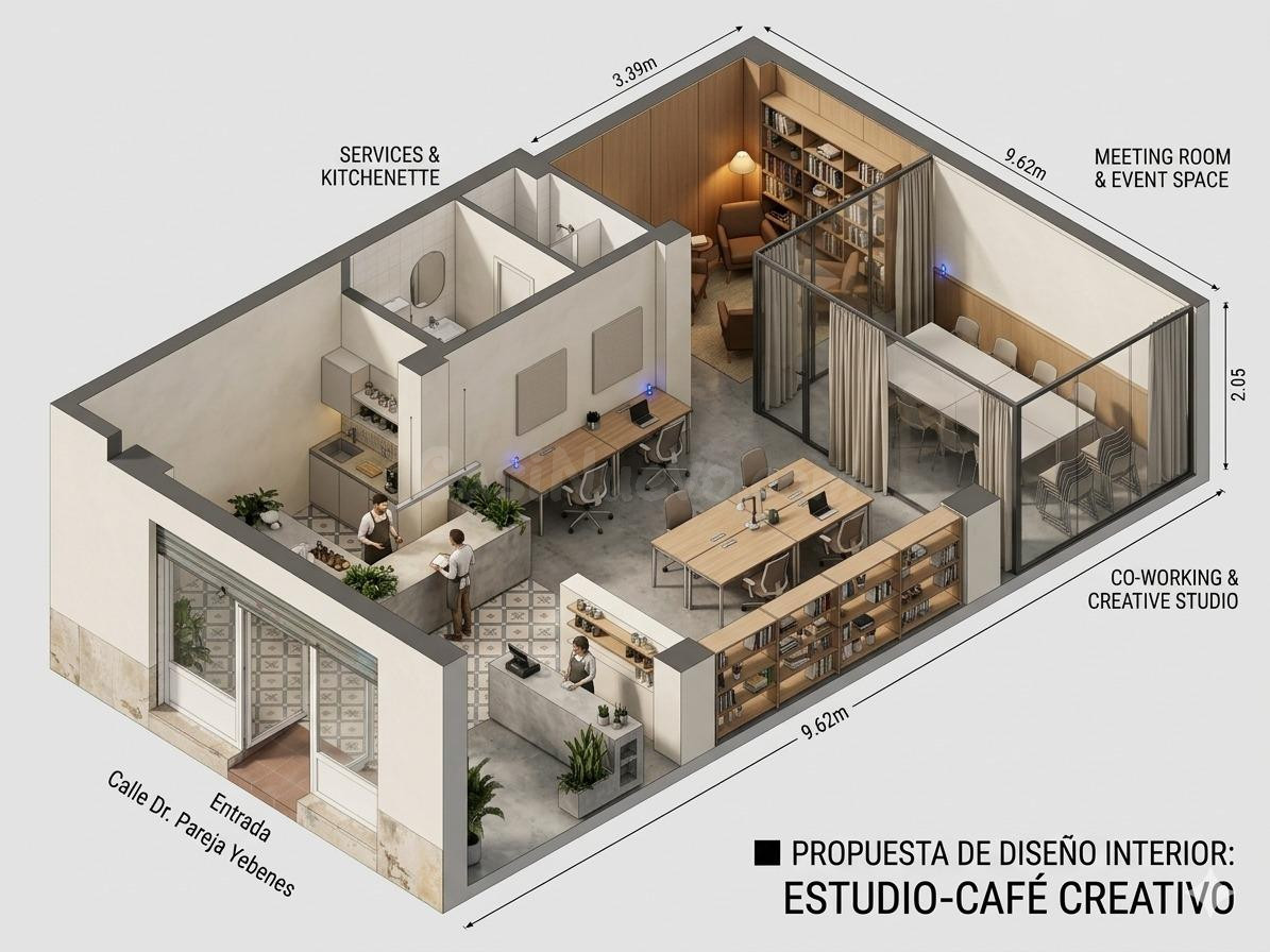 LOCAL COMERCIAL O OPCIÓN COMO VIVIENDA EN PLAZA DE TOROS - foto 4