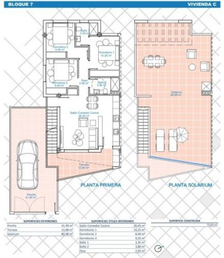 Bungalow 3 habitaciones 74m² en venta - Zona Pueblo - foto 5