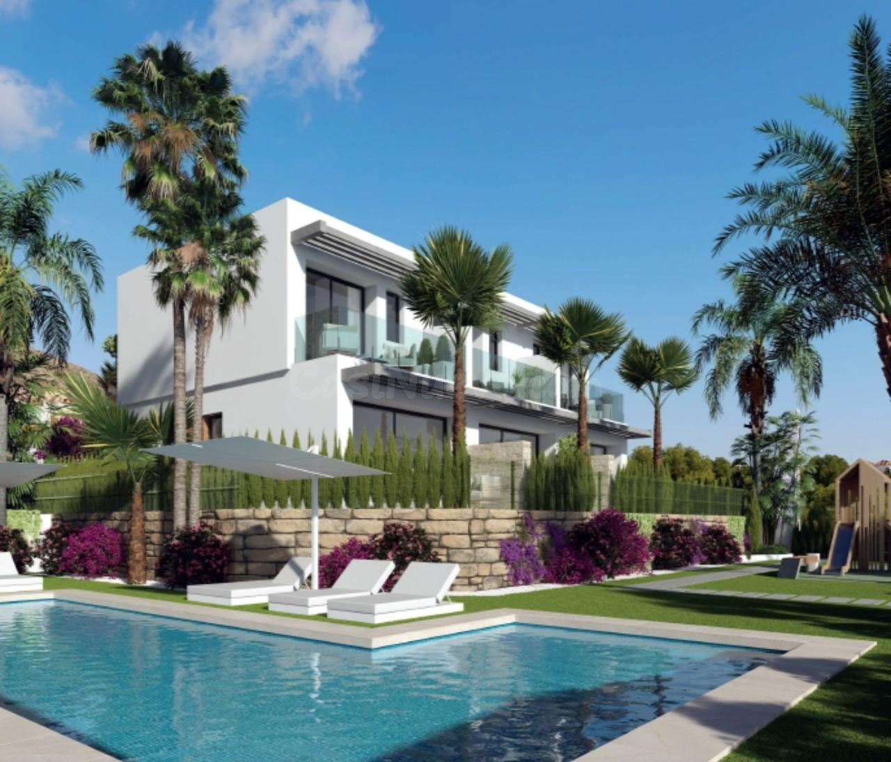 VILLAS EN SIERRA CORTINA, BENIDORM