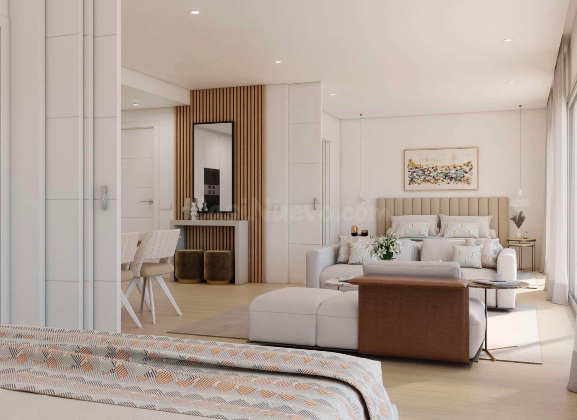 Apartamento primera planta de 2 dormitorios y 2 baños en Alc - foto 3