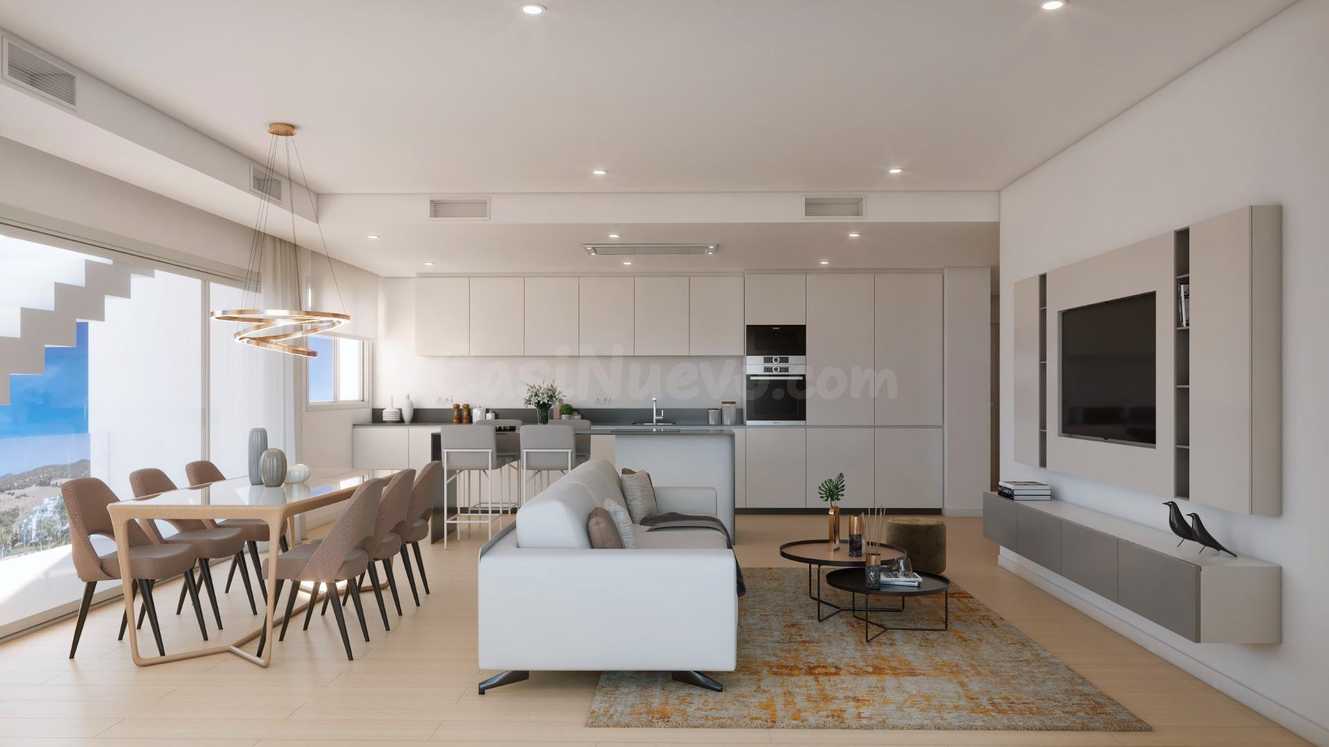 Apartamento primera planta de 2 dormitorios y 2 baños en Alc - foto 4