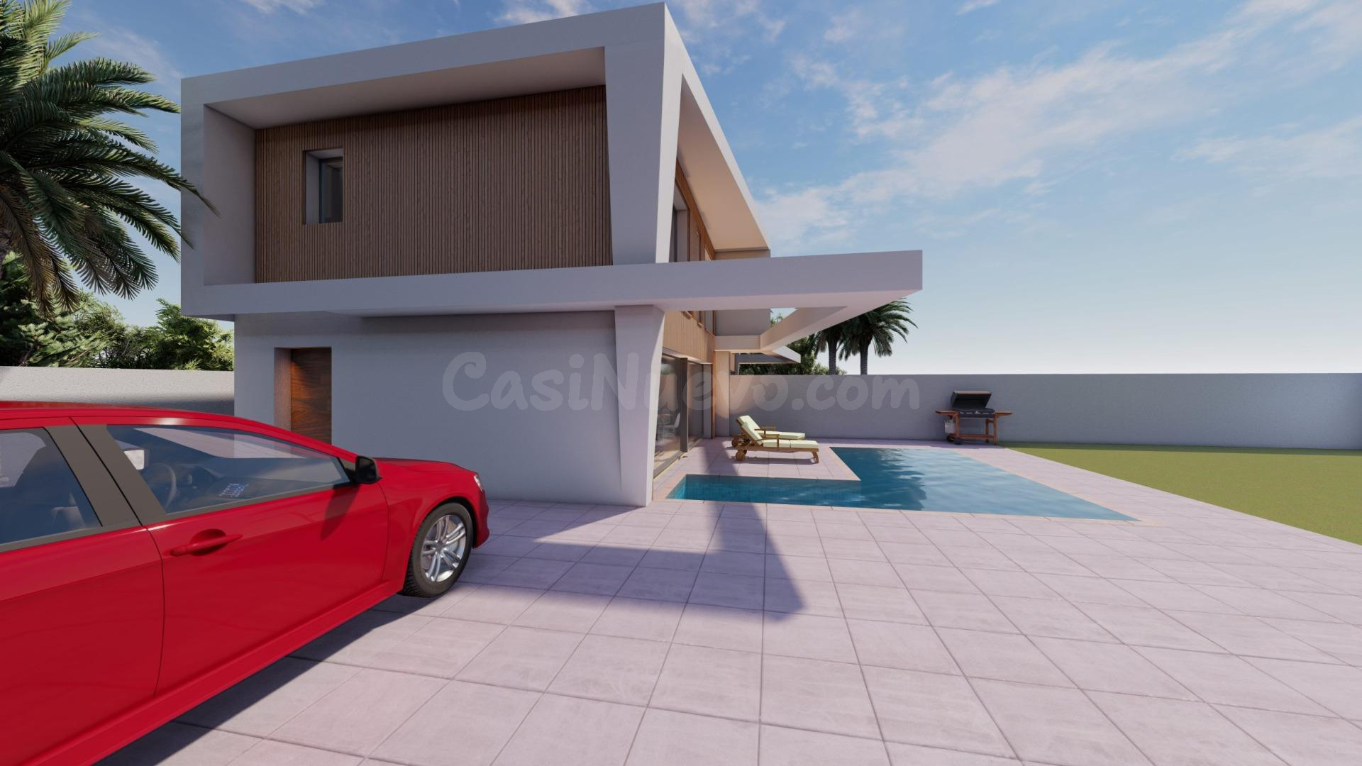 VILLA LINDA – OBRA NUEVA EN GRAN ALACANT | DISEÑO, PRIVACIDA - foto 3