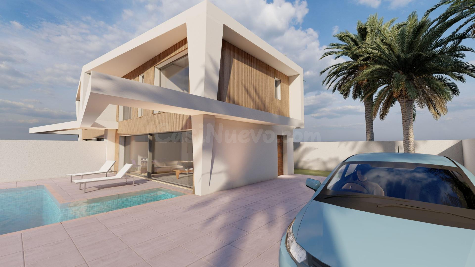 VILLA LINDA – OBRA NUEVA EN GRAN ALACANT | DISEÑO, PRIVACIDA - foto 4