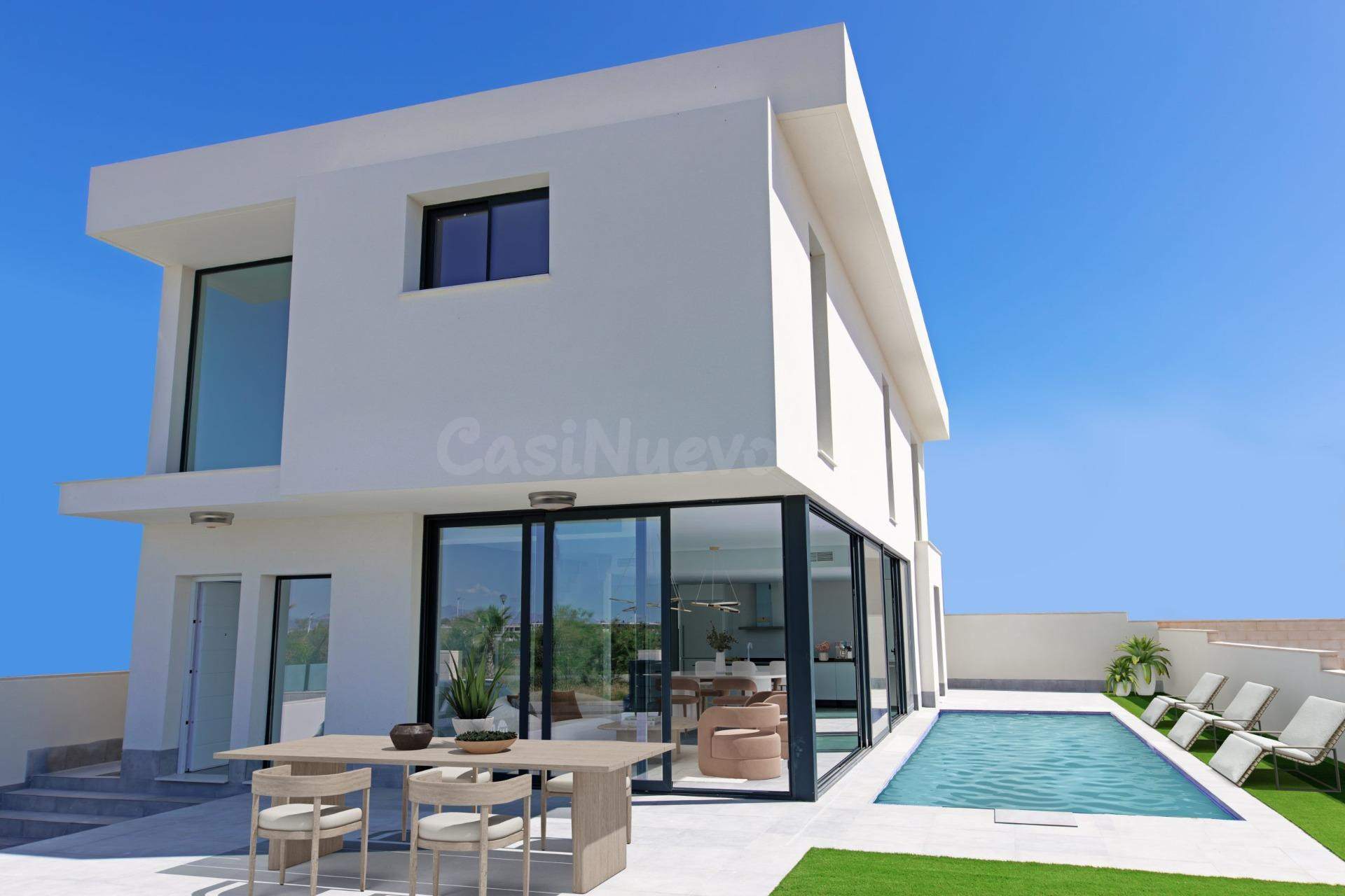 VILLA MIRÓ – OBRA NUEVA EN GRAN ALACANT | DISEÑO CONTEMPORÁN - foto 2
