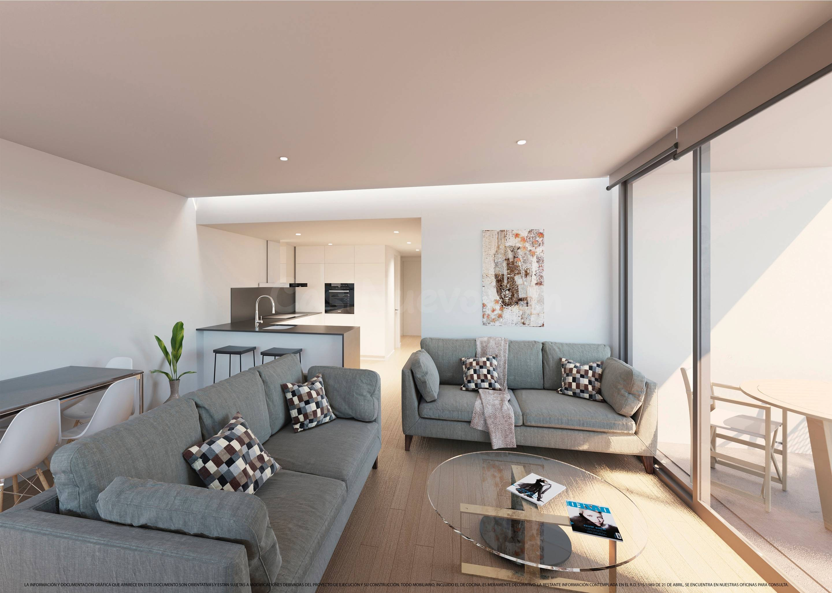 Planta baja de nueva construcción en Jacinto Verdaguer