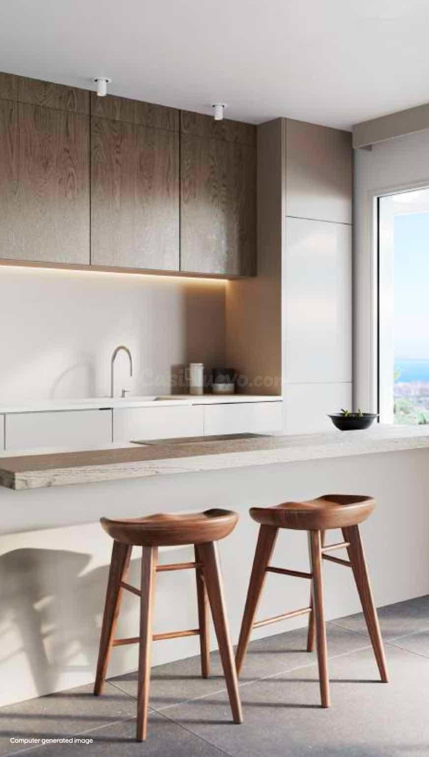Apartamento planta baja de 3 dormitorios y 2 baños con vista - foto 5