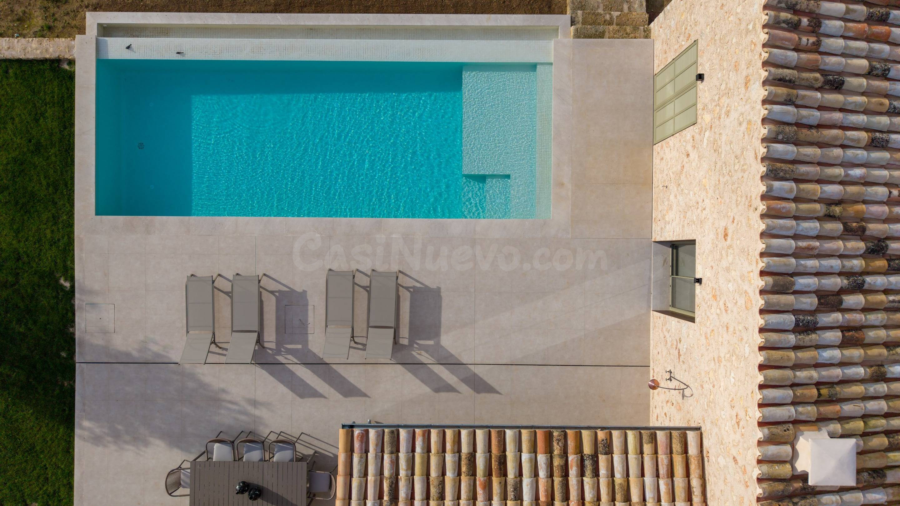 Exclusiva finca rústica de nueva construcción en Sineu con d