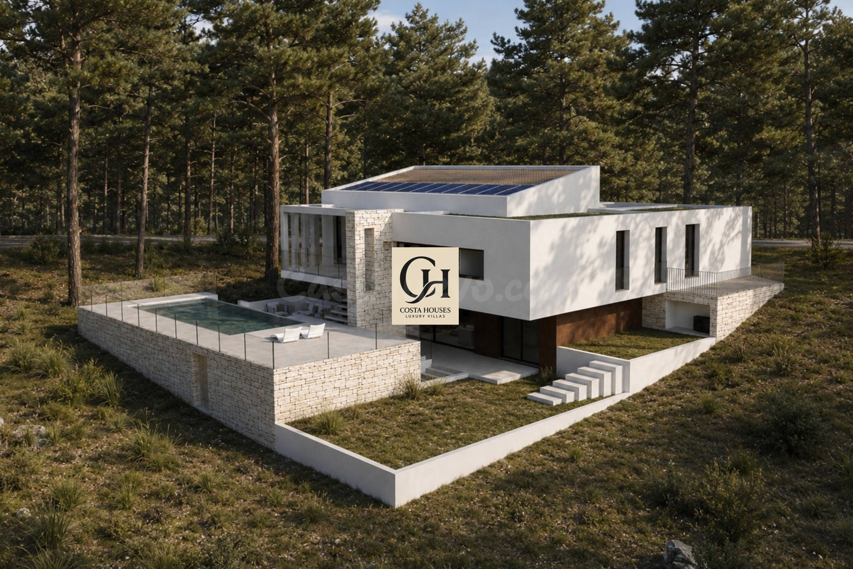 VILLA NAIRA · ARQUITECTURA CONTEMPORÁNEA ENTRE PINOS EN MORA