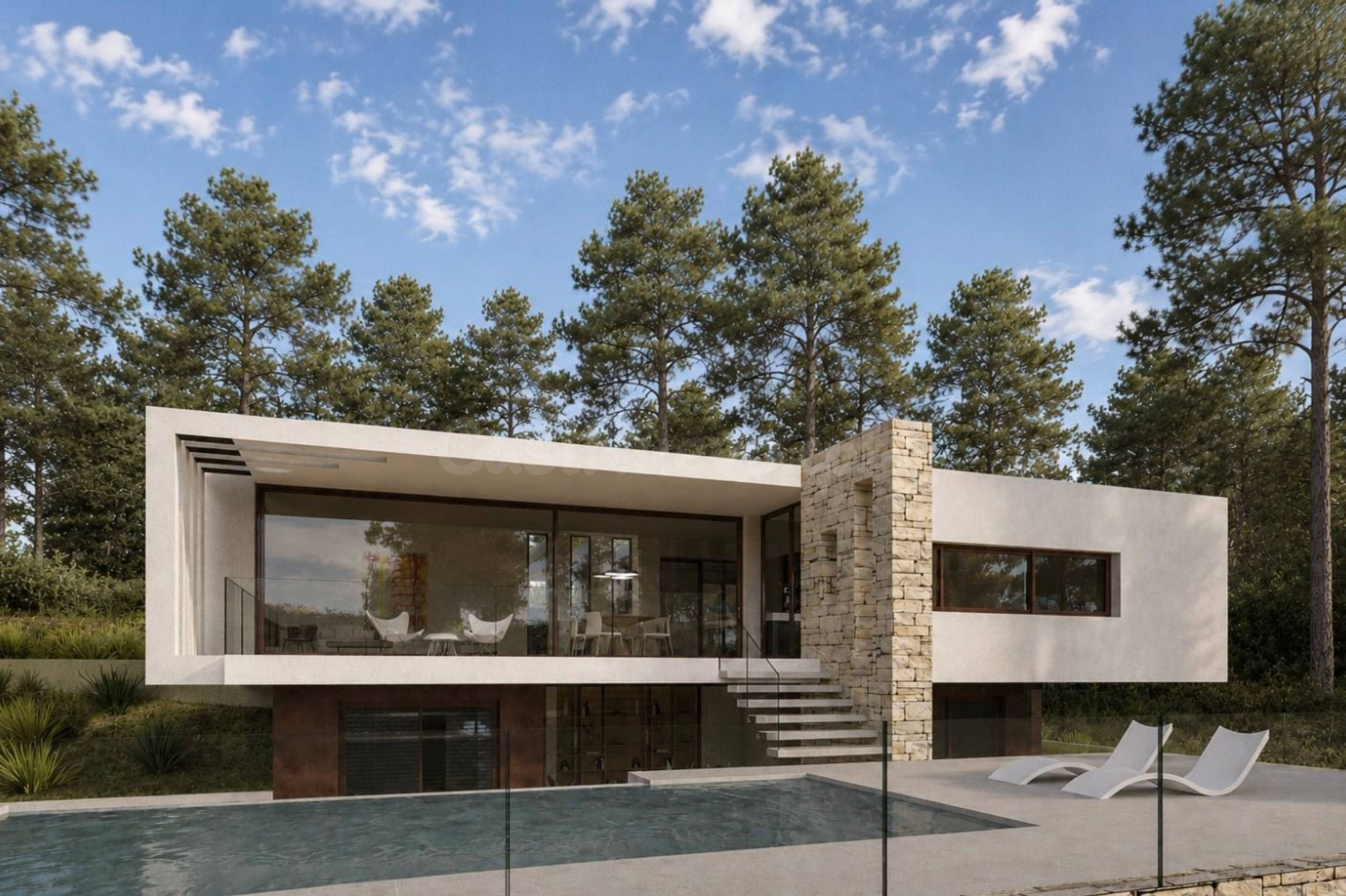 VILLA NAIRA · ARQUITECTURA CONTEMPORÁNEA ENTRE PINOS EN MORA - foto 2
