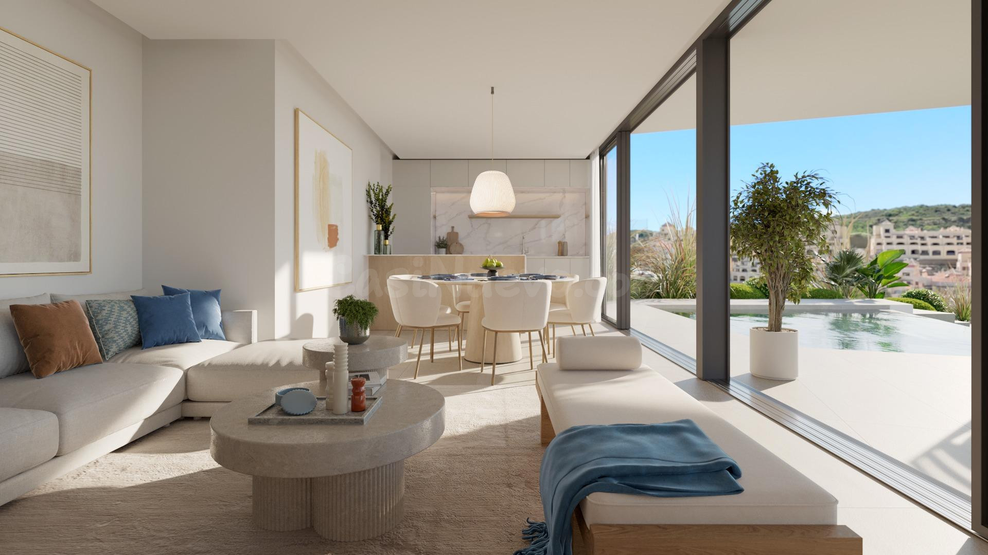 Villa de lujo de 3 dormitorios y 4 baños con vistas al golf. - foto 3