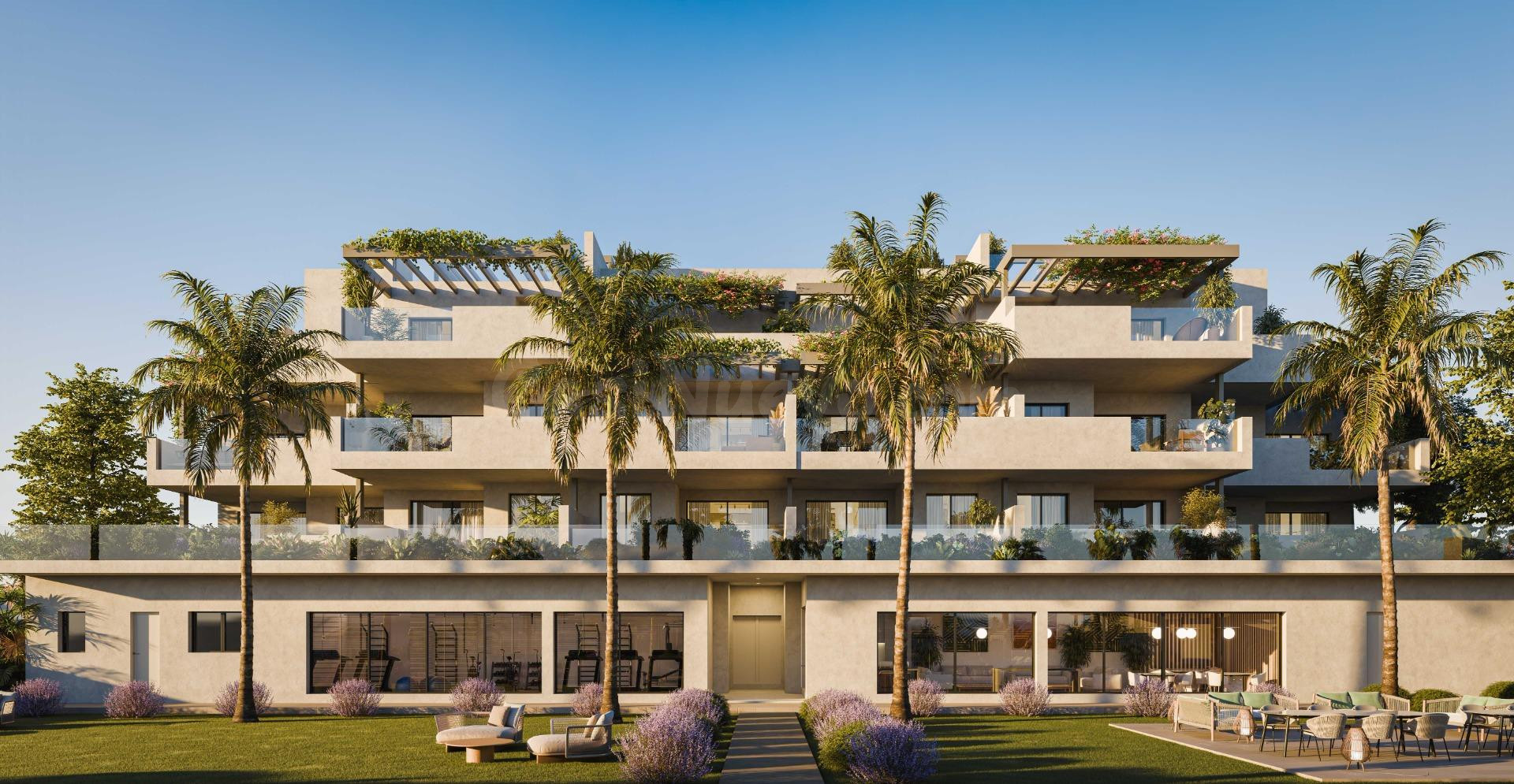 Apartamento planta baja con jardín. 2 dormitorios, 2 baños. 