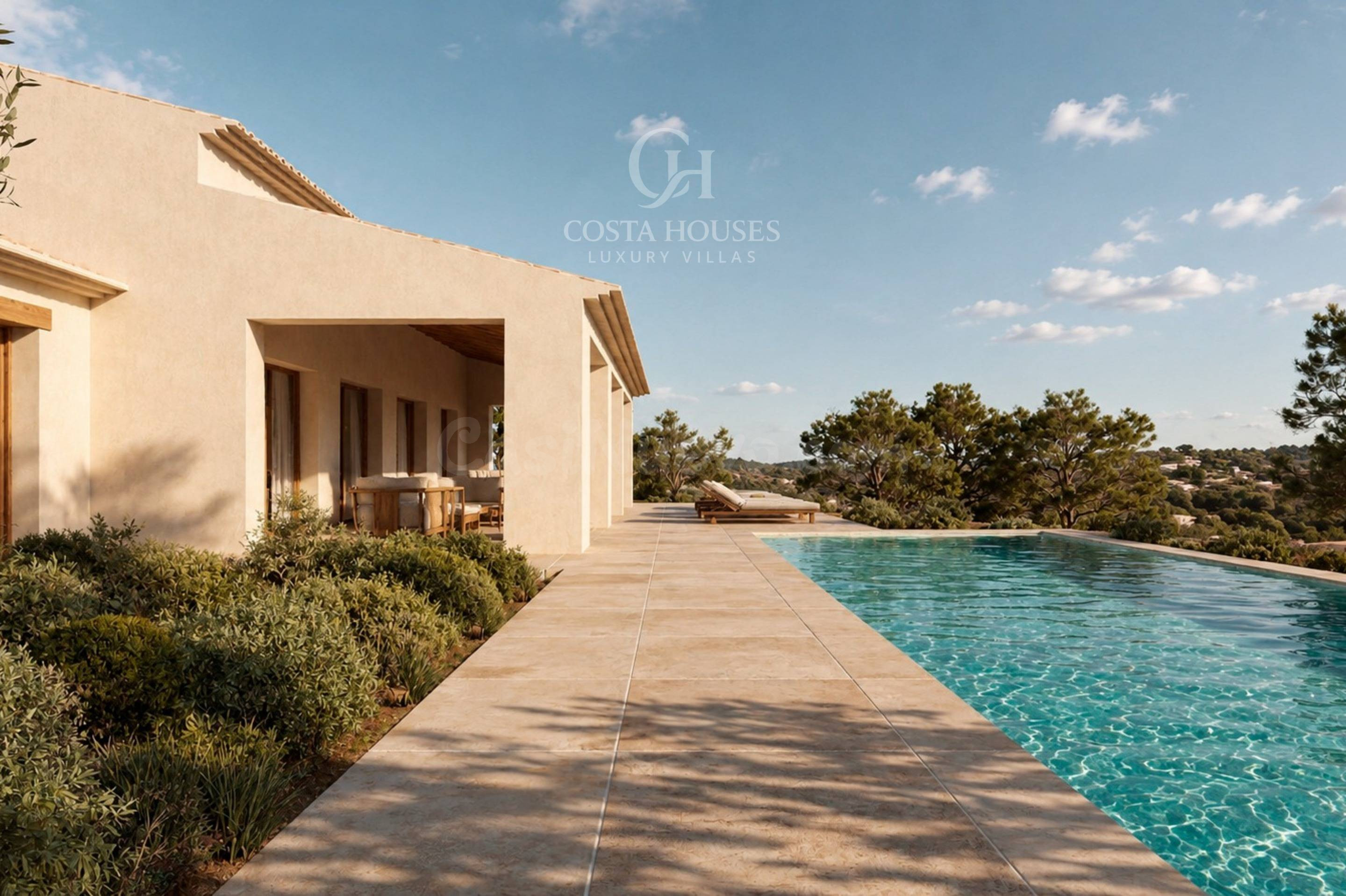VILLA SERRALLONGA · GRAN PARCELA, PRIVACIDAD Y ESENCIA MEDIT - foto 2
