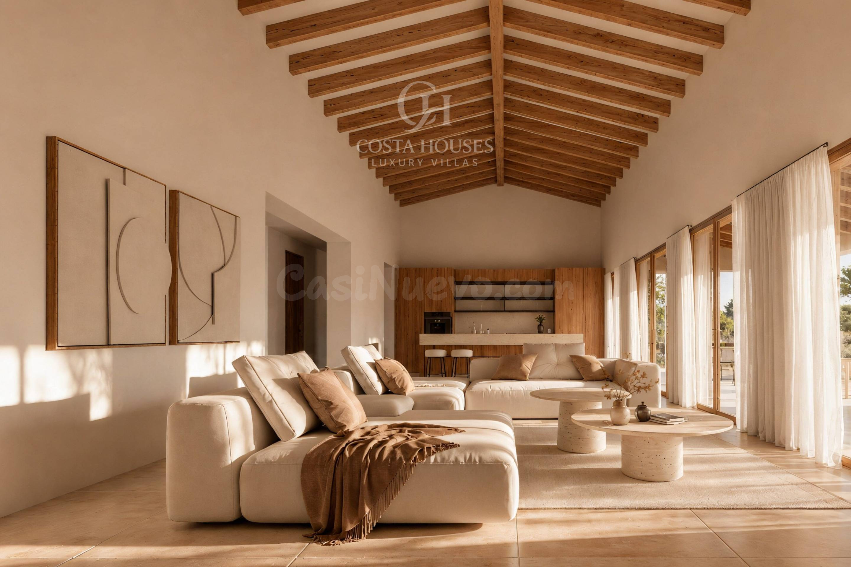VILLA SERRALLONGA · GRAN PARCELA, PRIVACIDAD Y ESENCIA MEDIT - foto 4