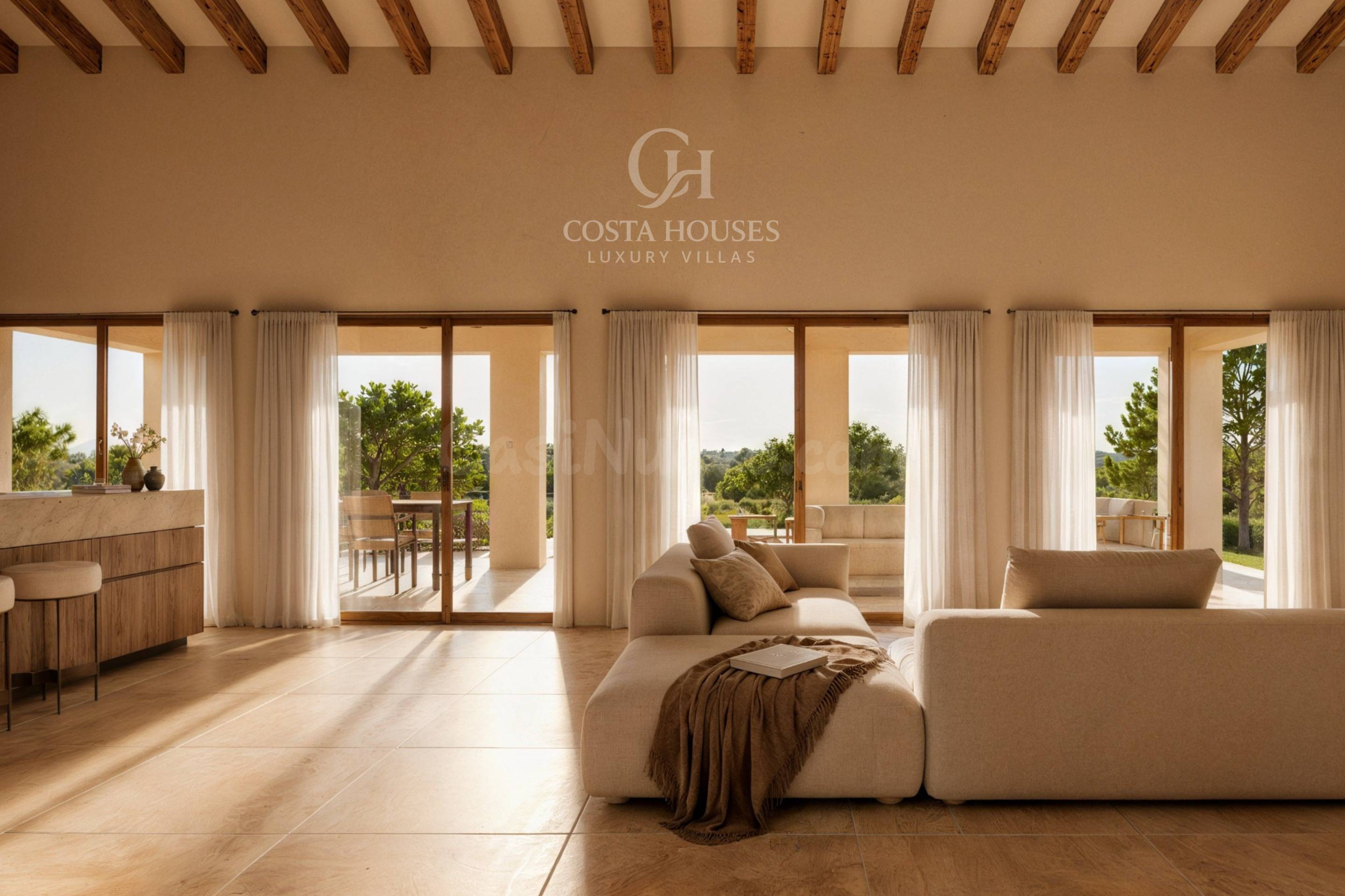 VILLA SERRALLONGA · GRAN PARCELA, PRIVACIDAD Y ESENCIA MEDIT - foto 5