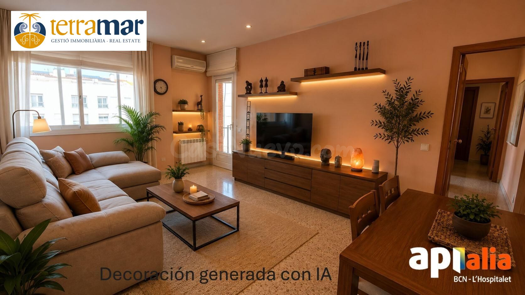 ACOGEDOR PISO EN CORNELLÀ DE LLOBREGAT - ZONA ALMEDA