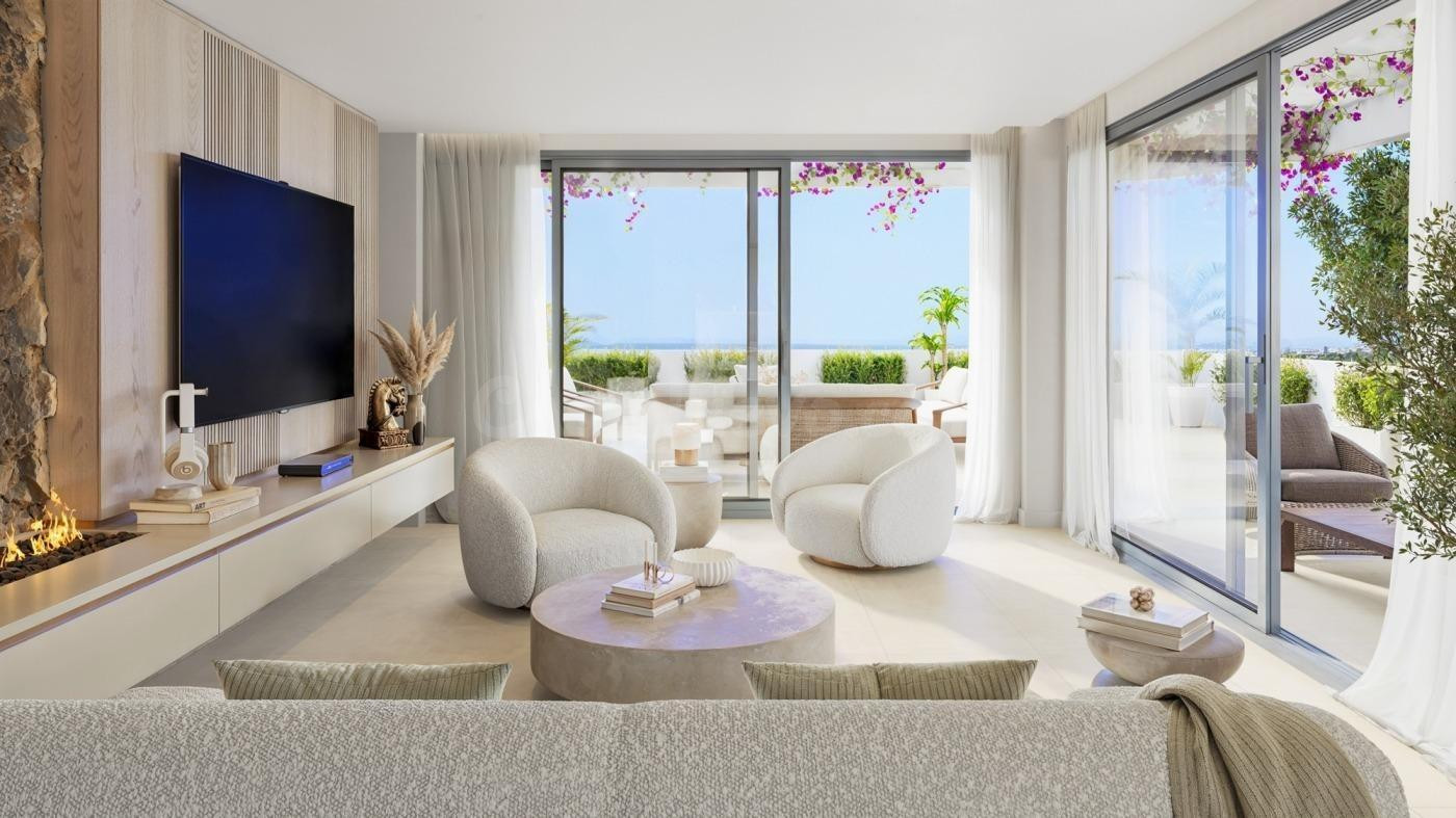 Apartamento bajo con vistas al mar. 3 dormitorios, 2 baños.  - foto 4