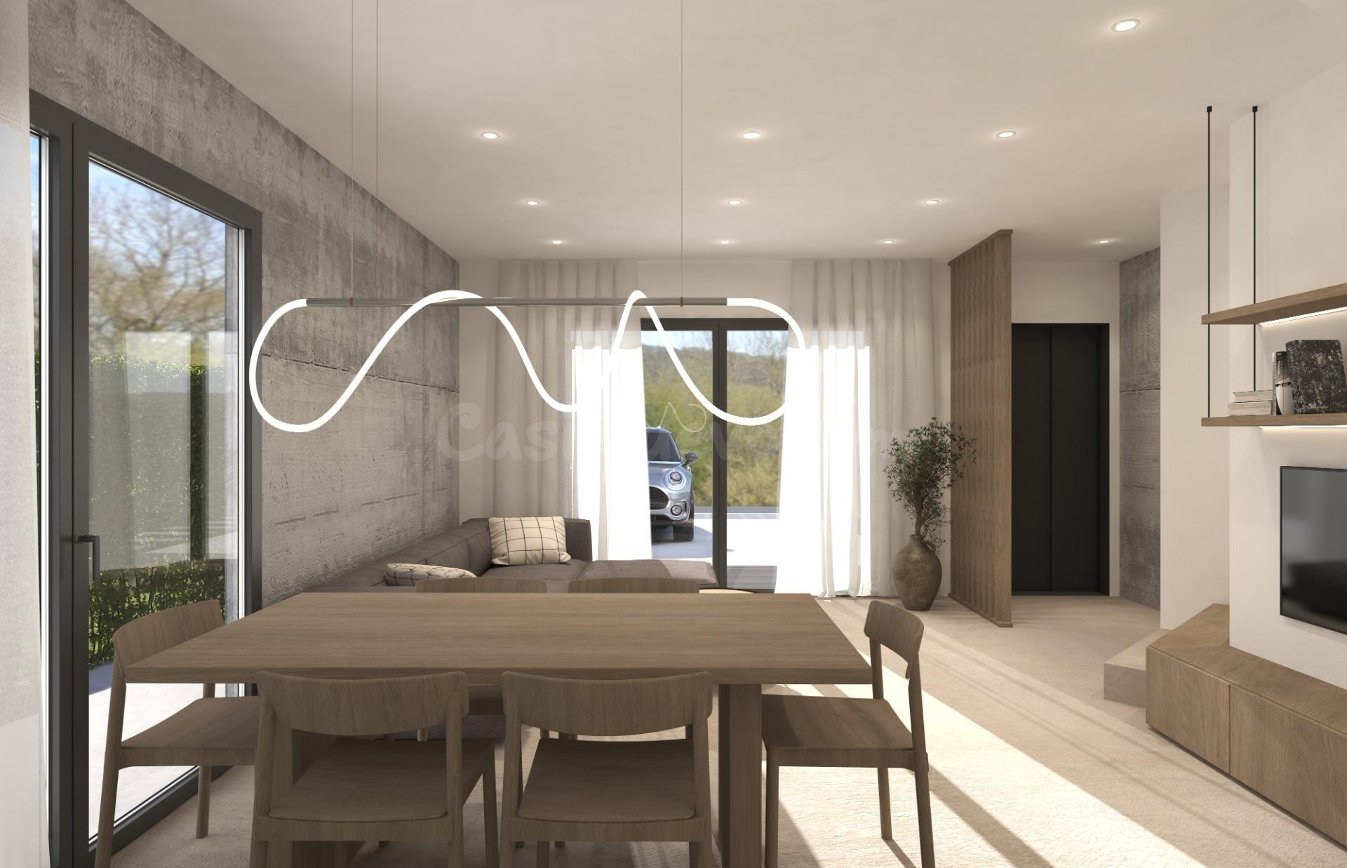 CASAS OBRA NUEVA - UNIFAMILIAR ADOSADA - NAVATA (ALT EMPORDÀ