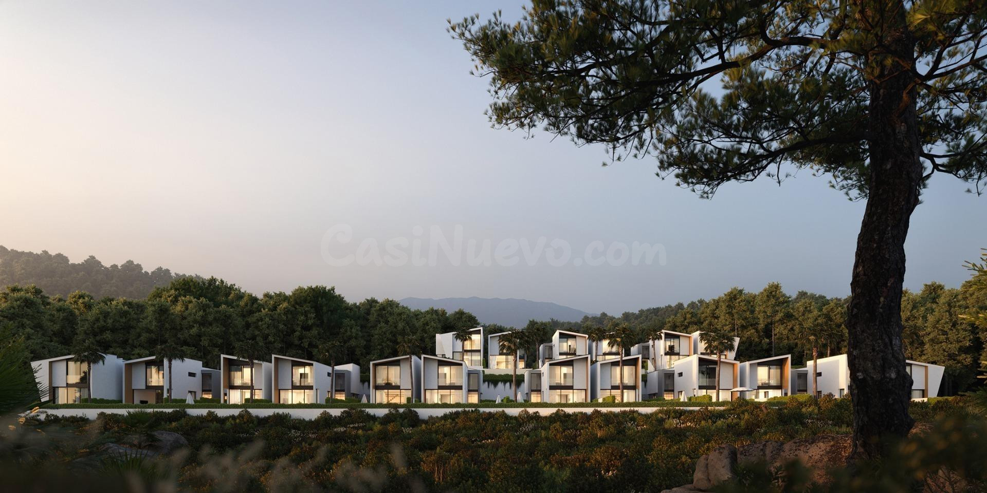 Villa de 4 dormitorios y 3 baños con vistas al mar. El Chapa