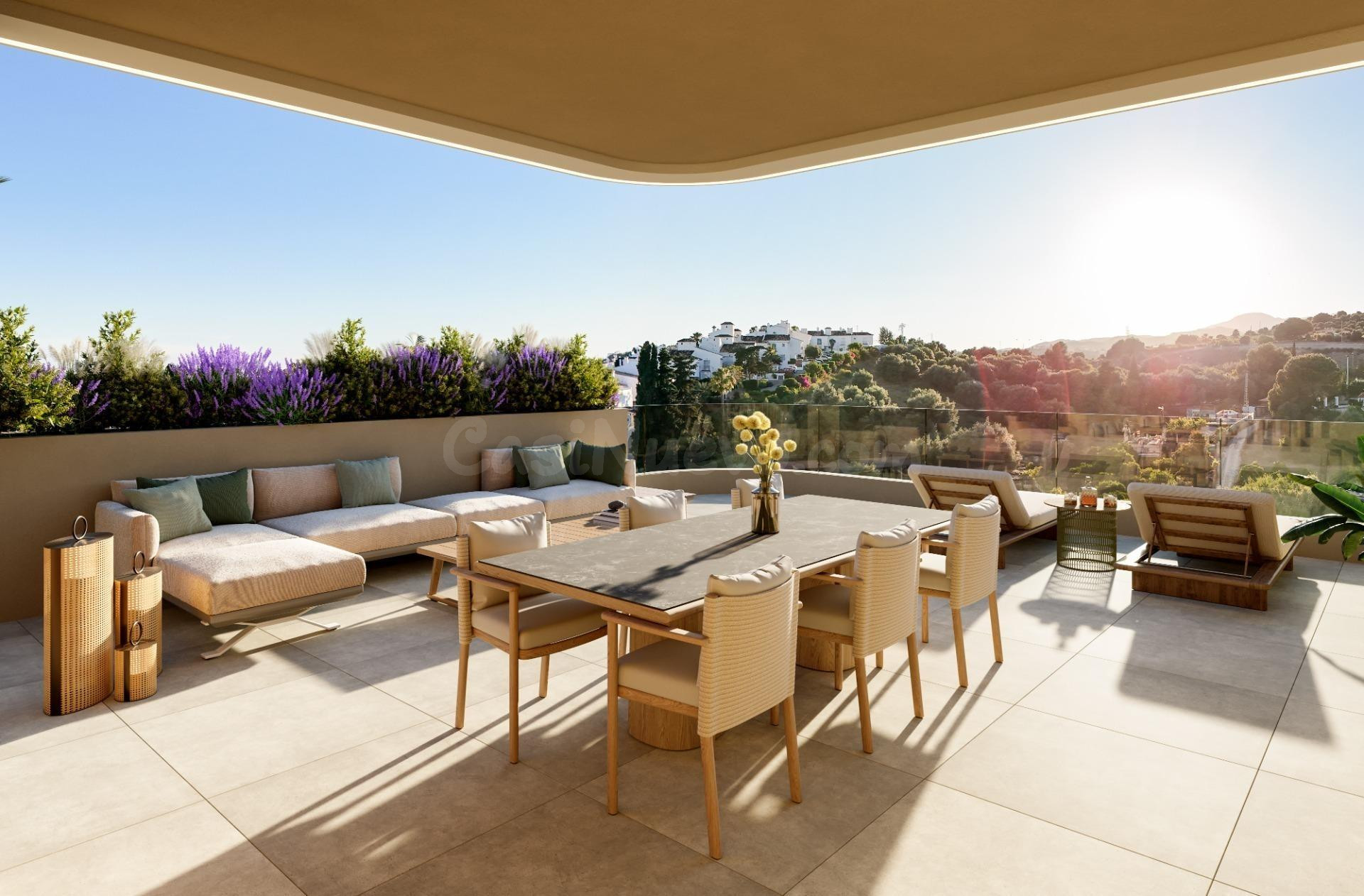 Moderno pareado con solarium, piscina y sótano cerca de la p - foto 4