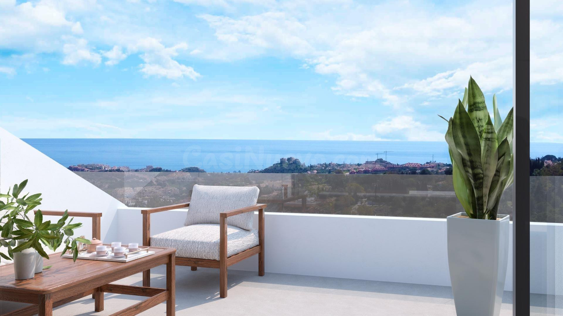 Apartamento dúplex con vistas al mar. 3 dormitorios, 2 baños - foto 4
