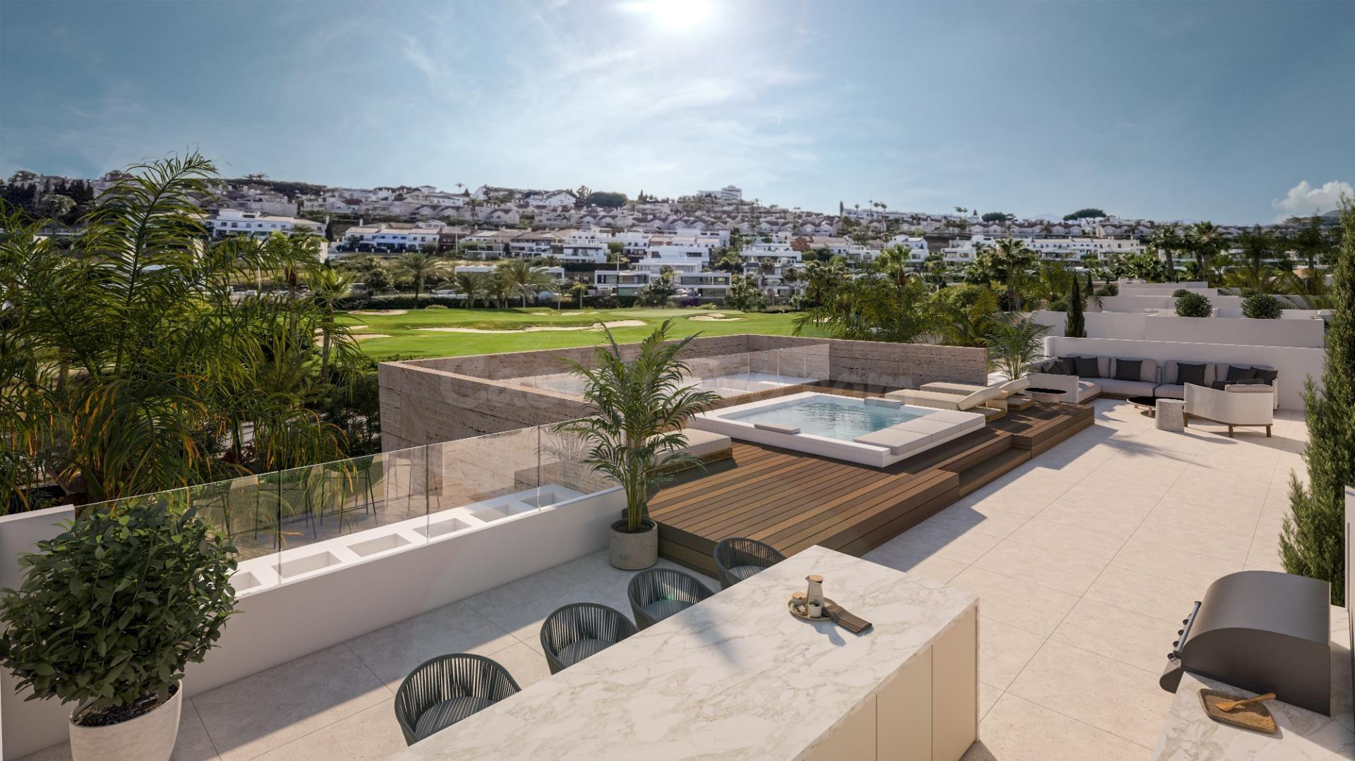 Villa de lujo con vistas al golf. 5 dormitorios, 6 baños. El - foto 5