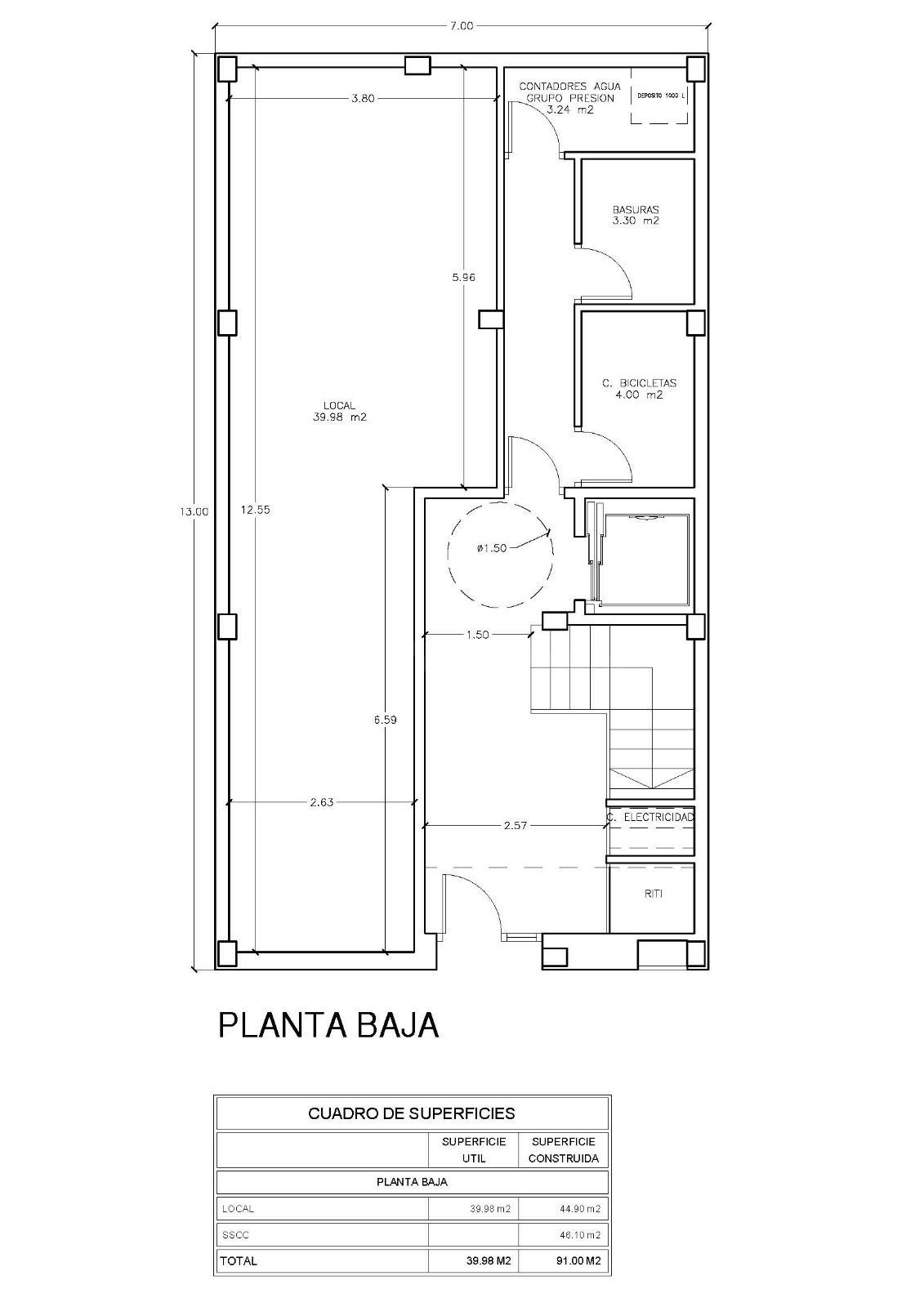 Grupo la Noria VENDE apartamento BAJO TURISTICO de OBRA NUEVA situado en Calle Miguel Servet número 14. - foto 3