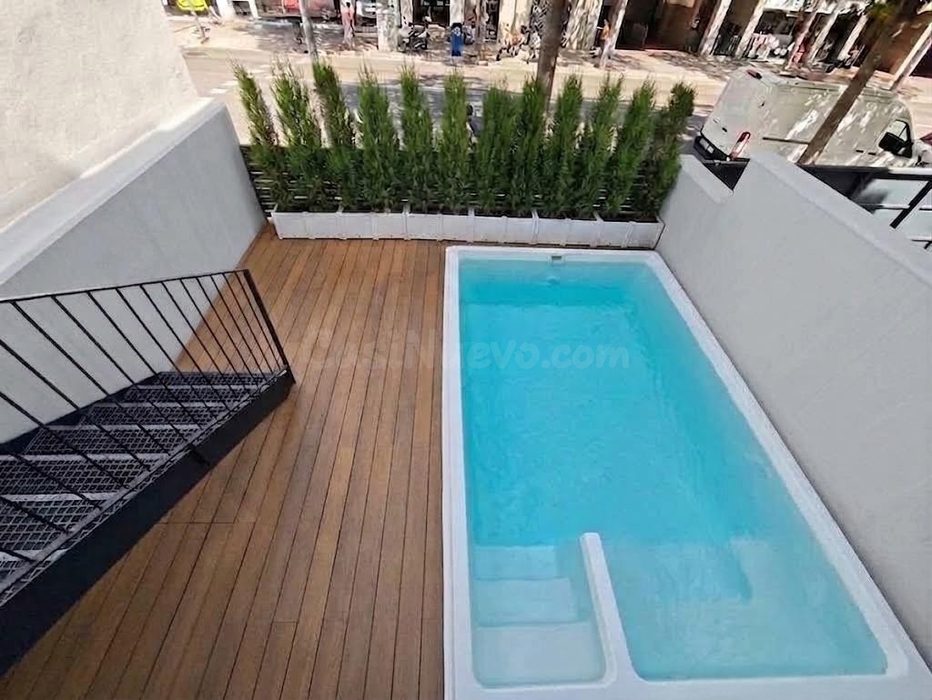 Piso con piscina privada de 171 m2 (52 m2 de superficie exte