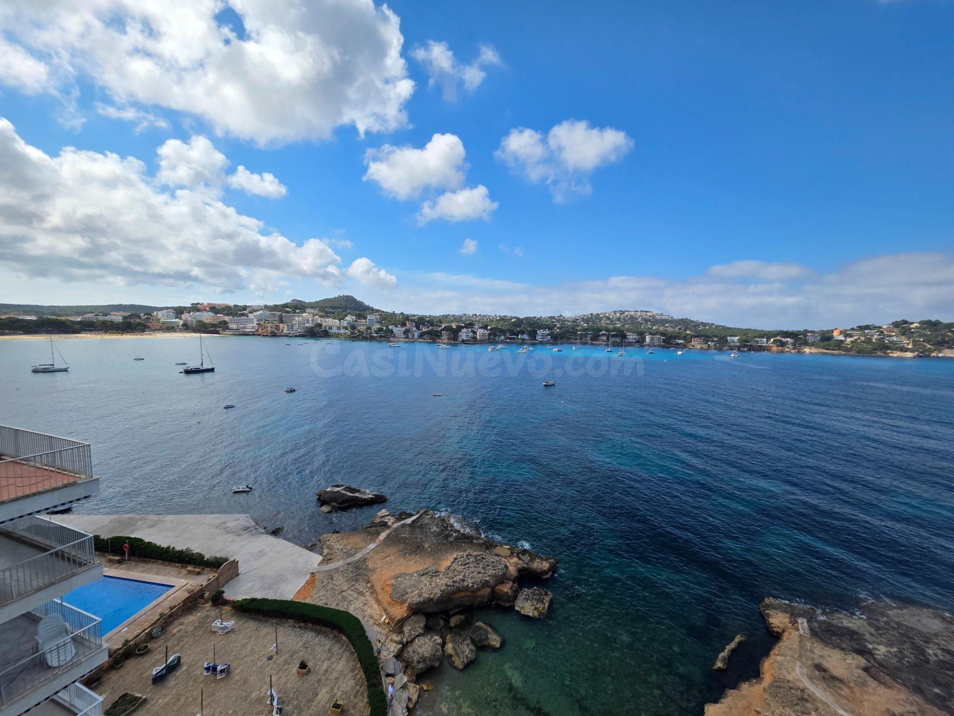 SANTA PONSA, 1ª línea de mar, magnífico apartamento, con vis - foto 2