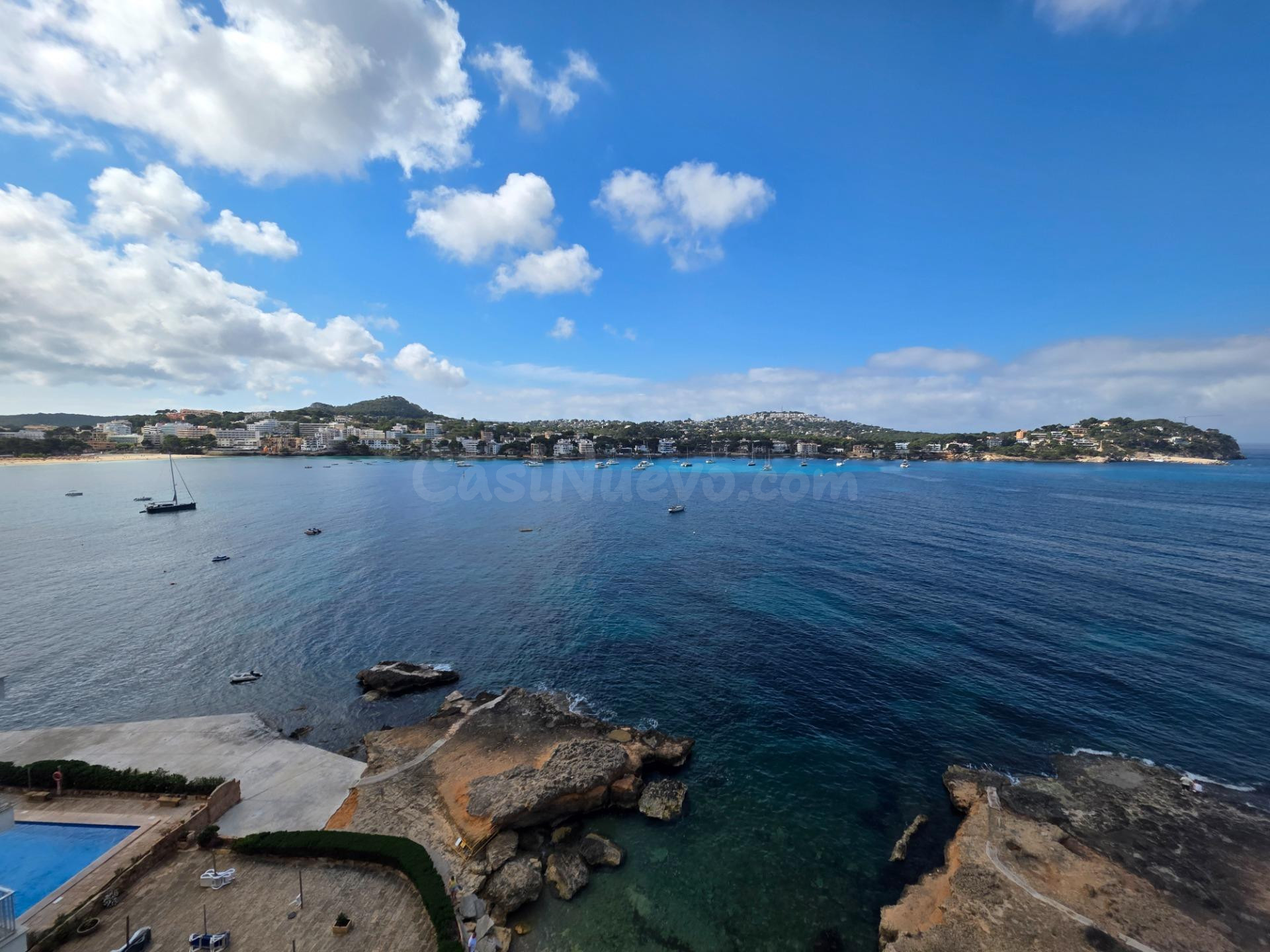 SANTA PONSA, 1ª línea de mar, magnífico apartamento, con vis - foto 5