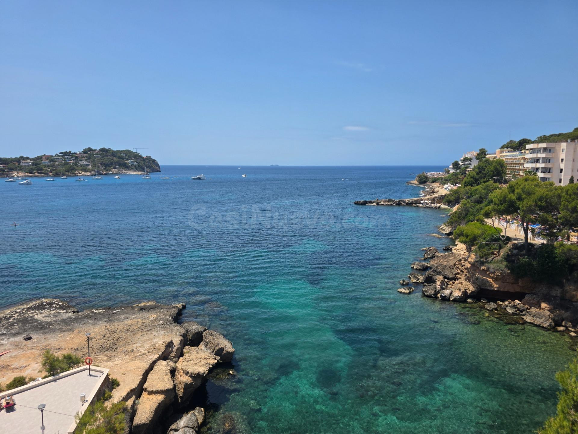 Santa Ponsa.- Apartamento en 1ª línea de mar, mágníficas vis - foto 4